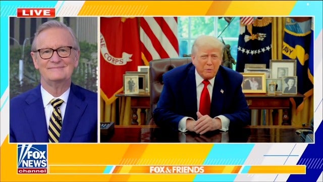 Donald Trump delivers a personal message paying tribute to Fox & Friends host Steve Doocy, who is transitioning to a reduced role and will only appear remotely going forward.
