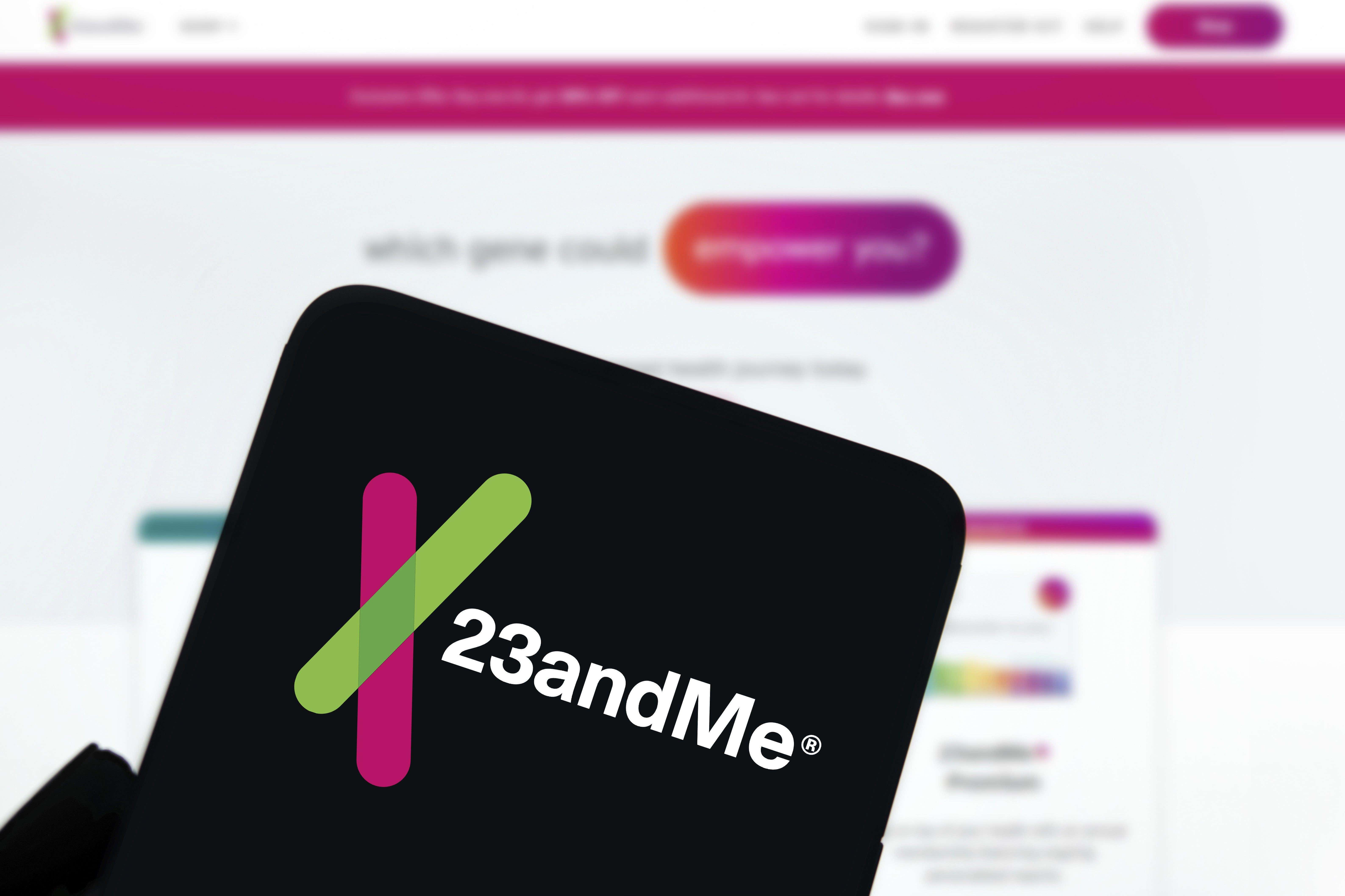 The DNA testing kit firm filed for bankruptcy protection in the US in March, after struggling with heavy losses and facing the aftermath of a data hack, and as it searches for a buyer (Alamy/PA)