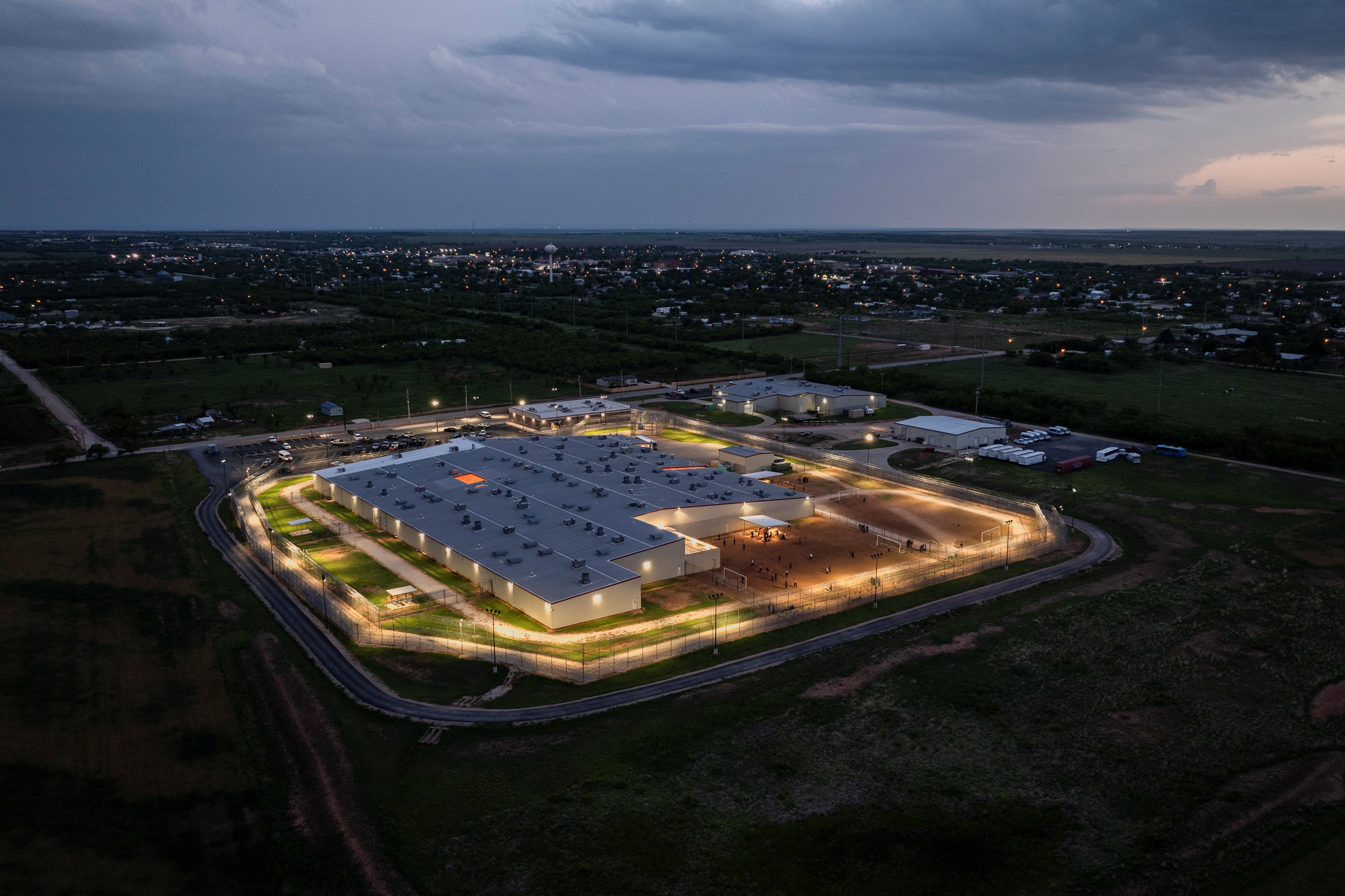 The Bluebonnet Detention Facility in Anson, Texas