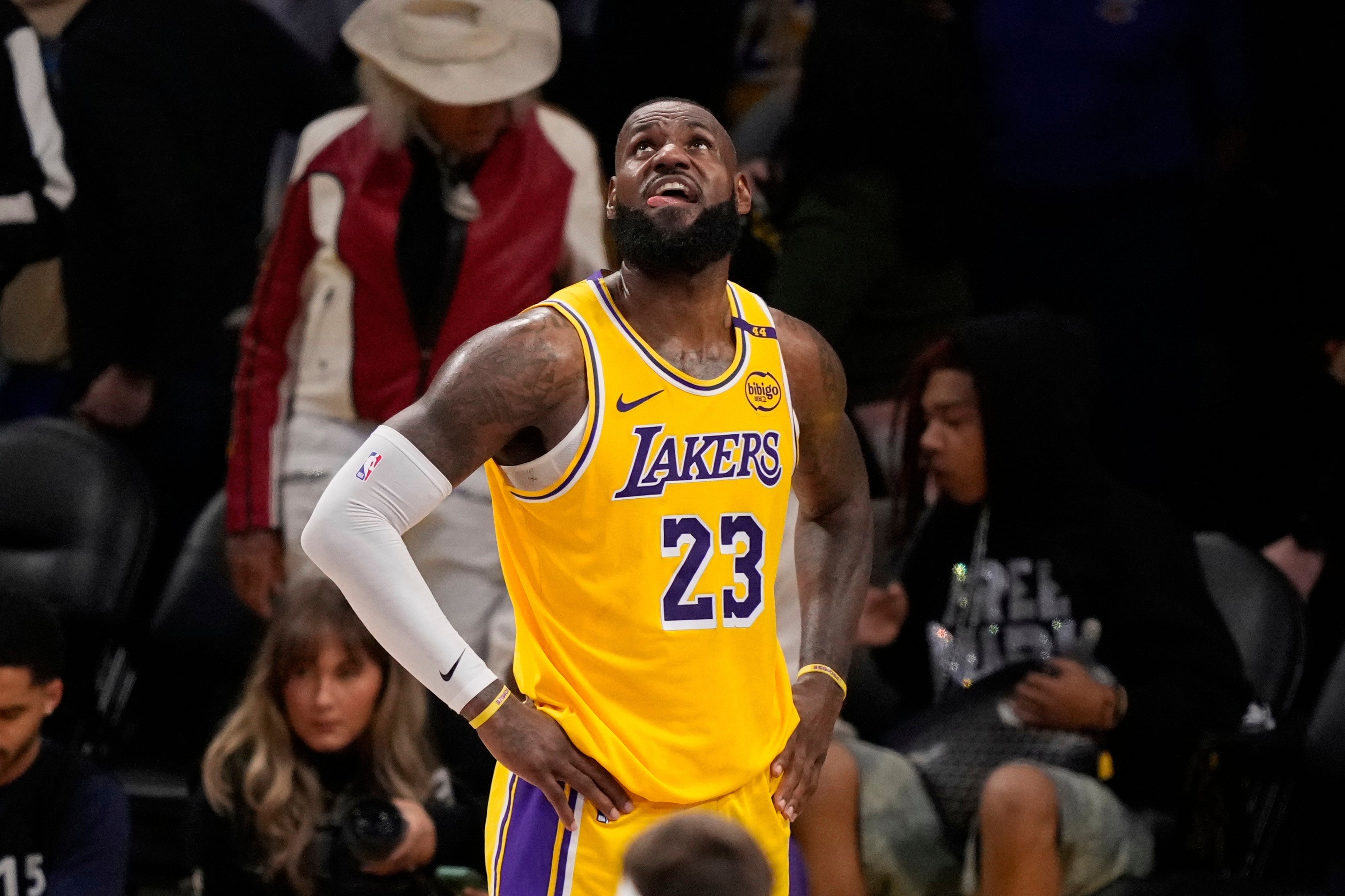 LeBron James could play his first game of the season for the LA Lakers on Tuesday night
