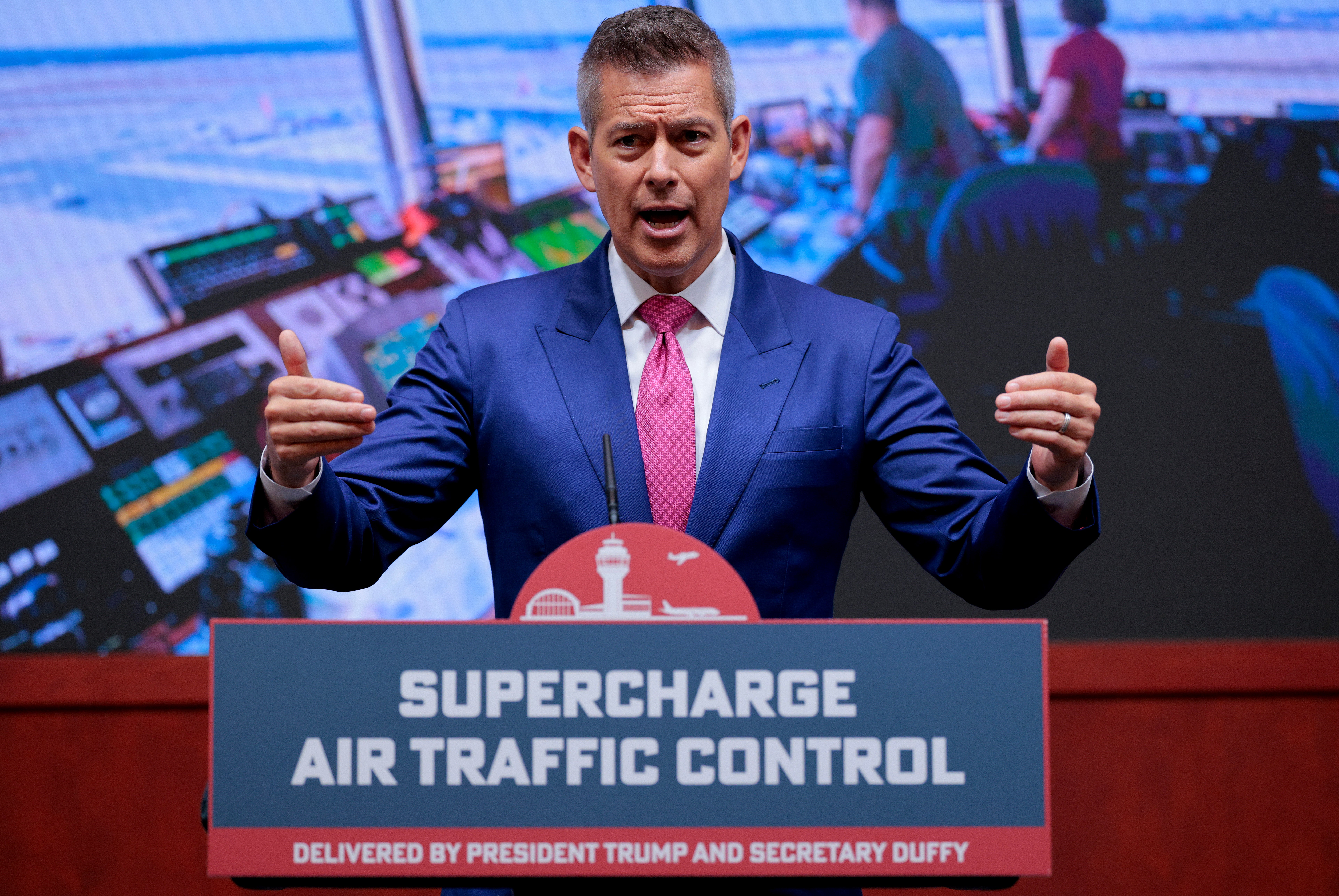 Transportation Secretary Sean Duffy has advocated for a massive overhaul of the air traffic control system