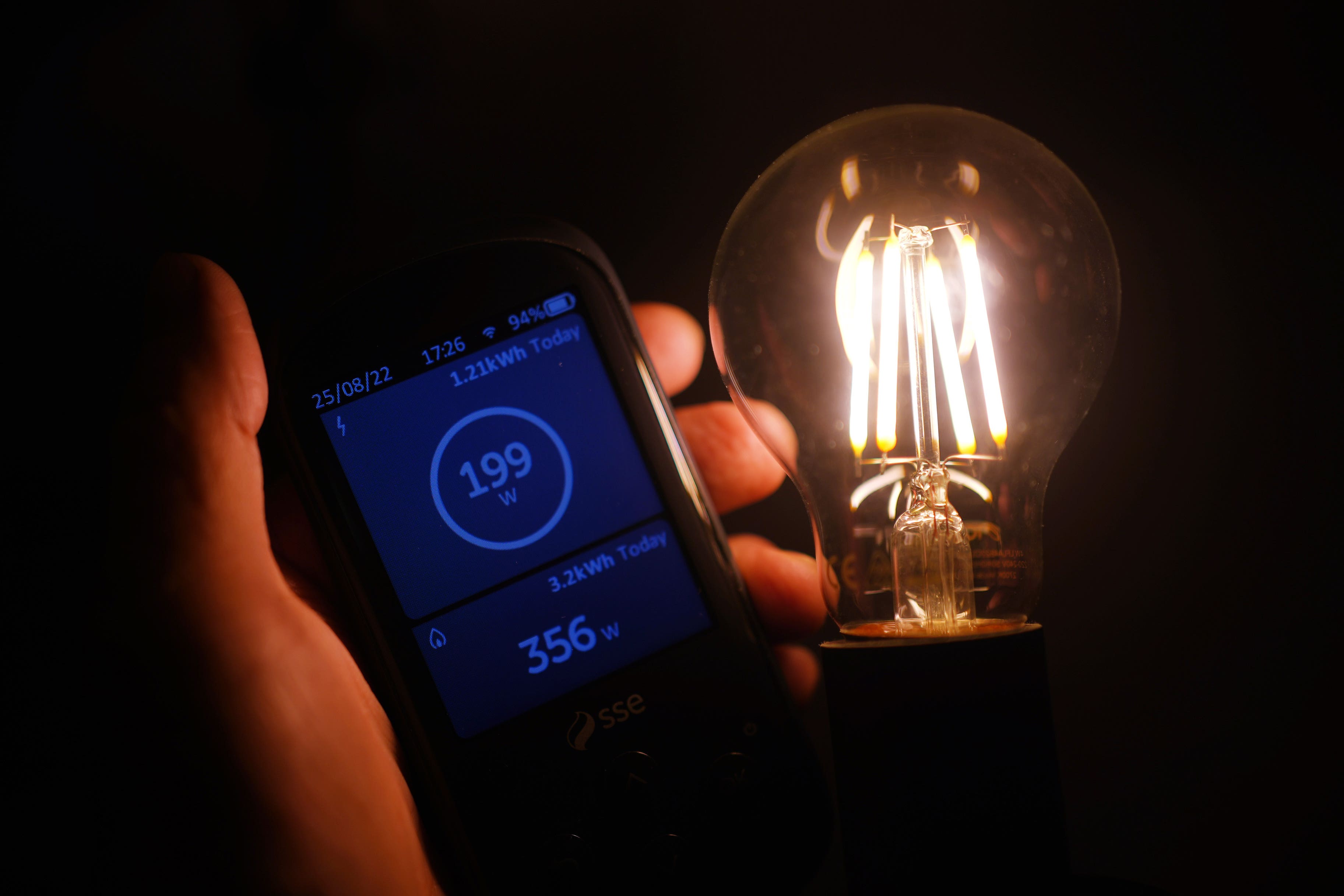 Households will generally be offered smart meters to replace their RTS meters (Yui Mok/PA)