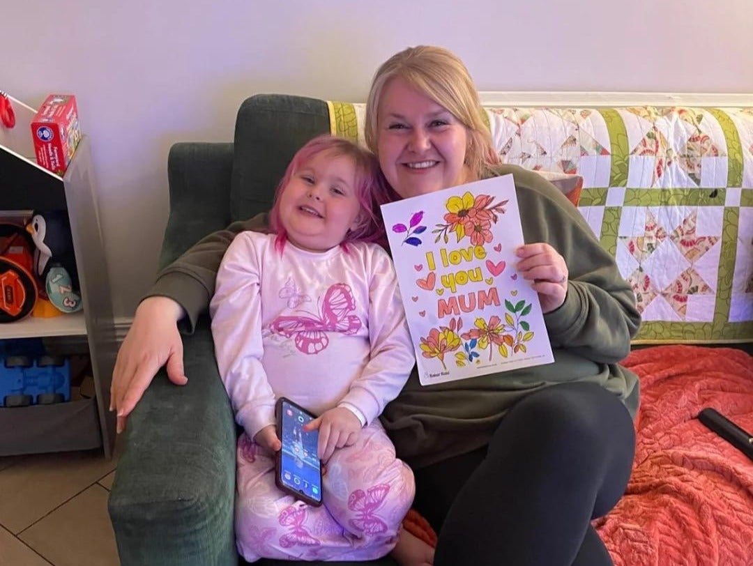 Charlotte said Rosie is 'a tough cookie'. The parents of a five-year-old girl with an ultra-rare brain tumour making up less than 1 per cent of diagnoses hopes she will "prove doctors wrong" and outlive her 12-month prognosis