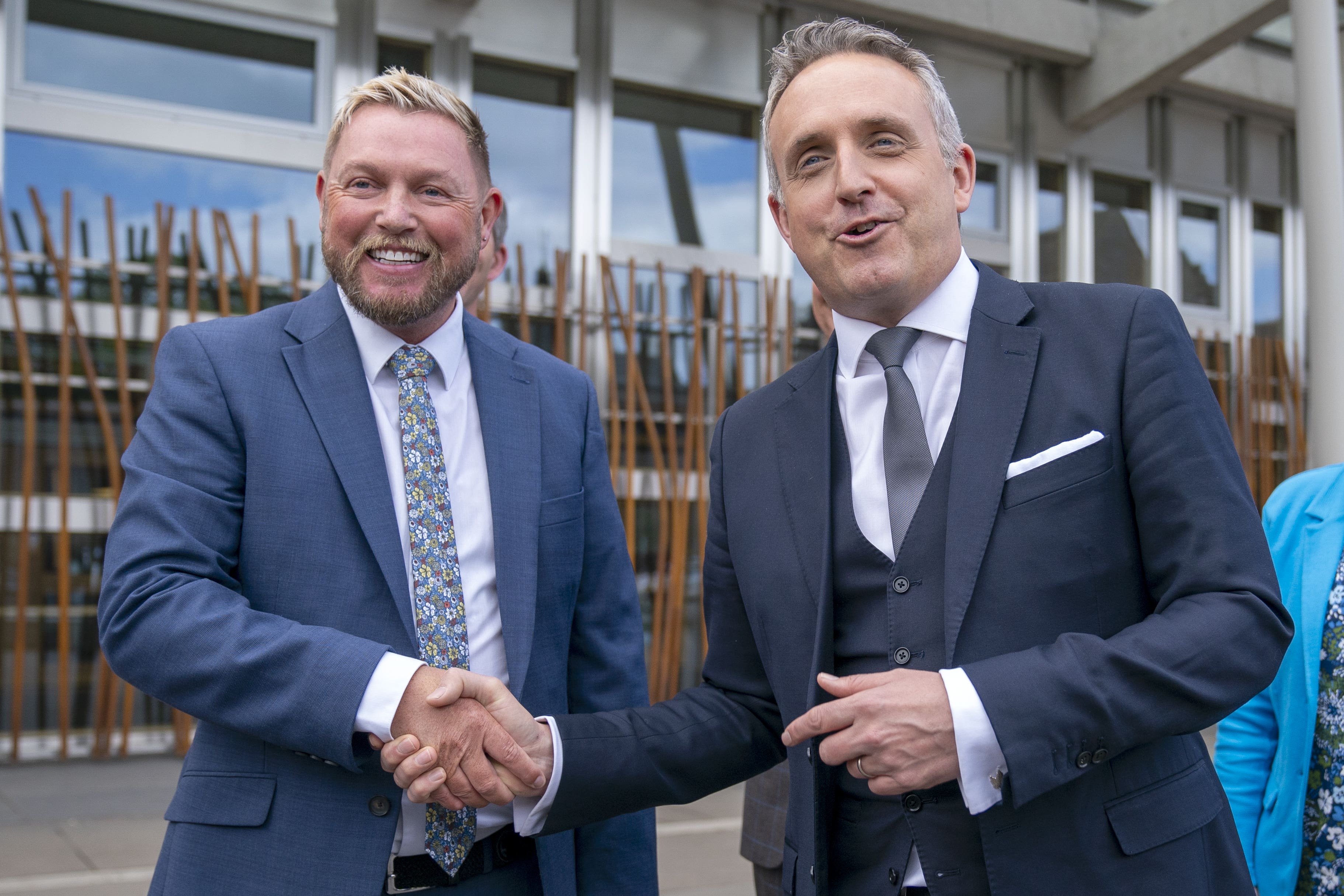 Former Scottish Tory MSP Jamie Greene joined the Lib Dems last month (Jane Barlow/PA)