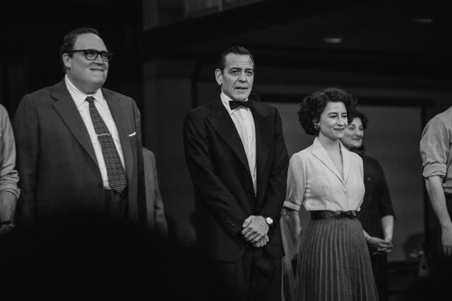 <p>George Clooney in 'Good Night, and Good Luck' on Broadway</p>