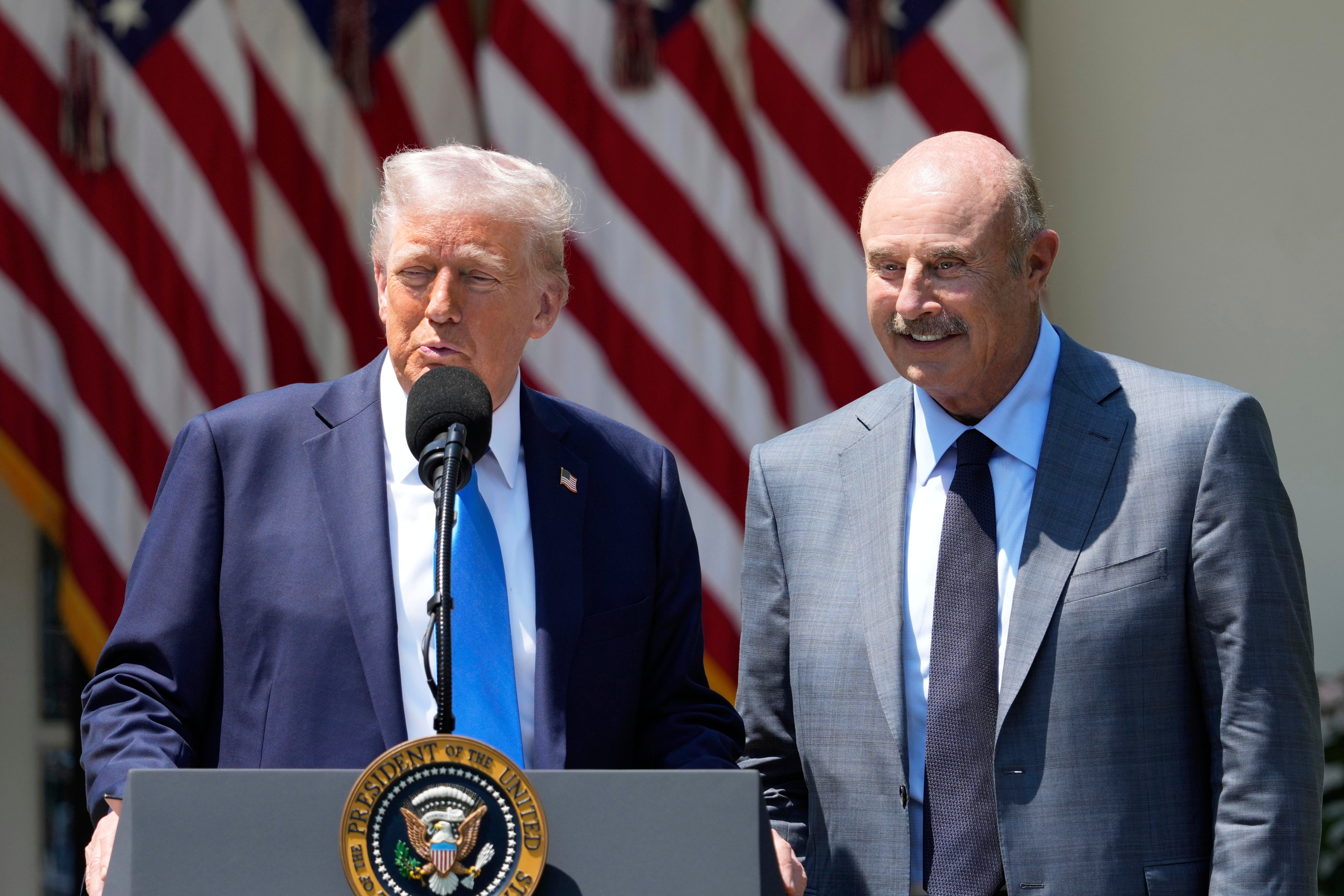 Dr. Phil McGraw, a television personality and a high-profile supporter of President Donald Trump, was slated to present the show