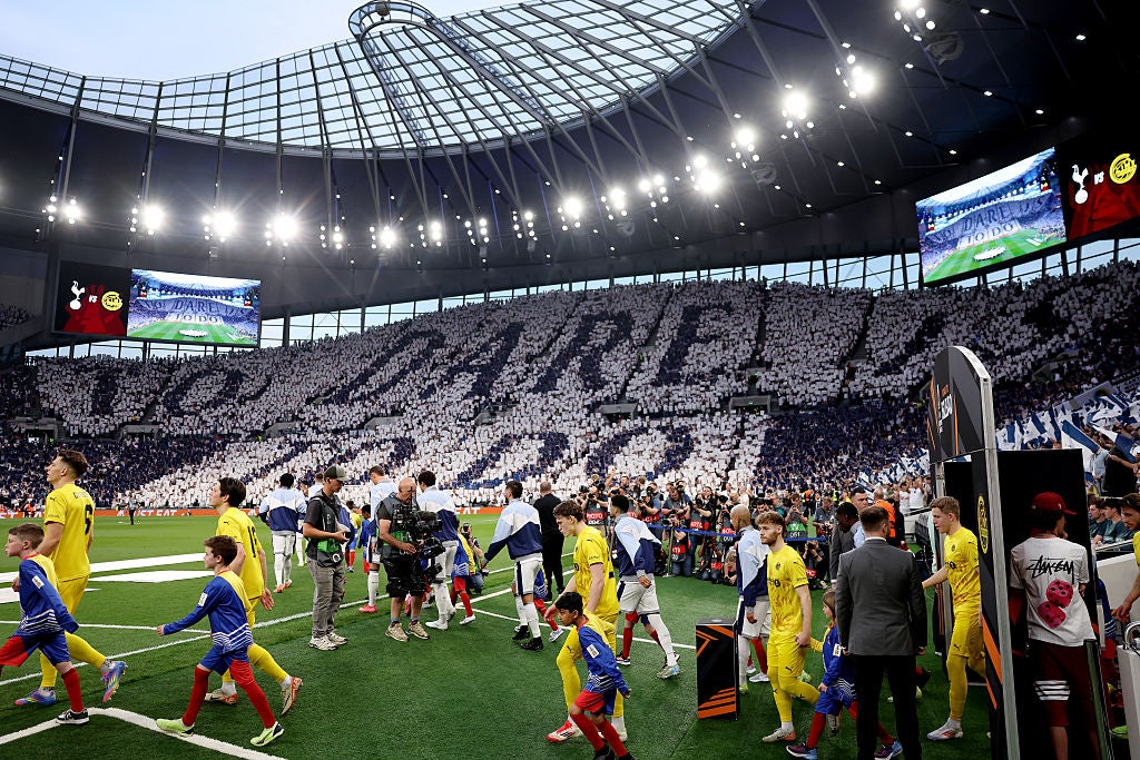 Tottenham’s pre-match display before hosting Bodo/Glimt