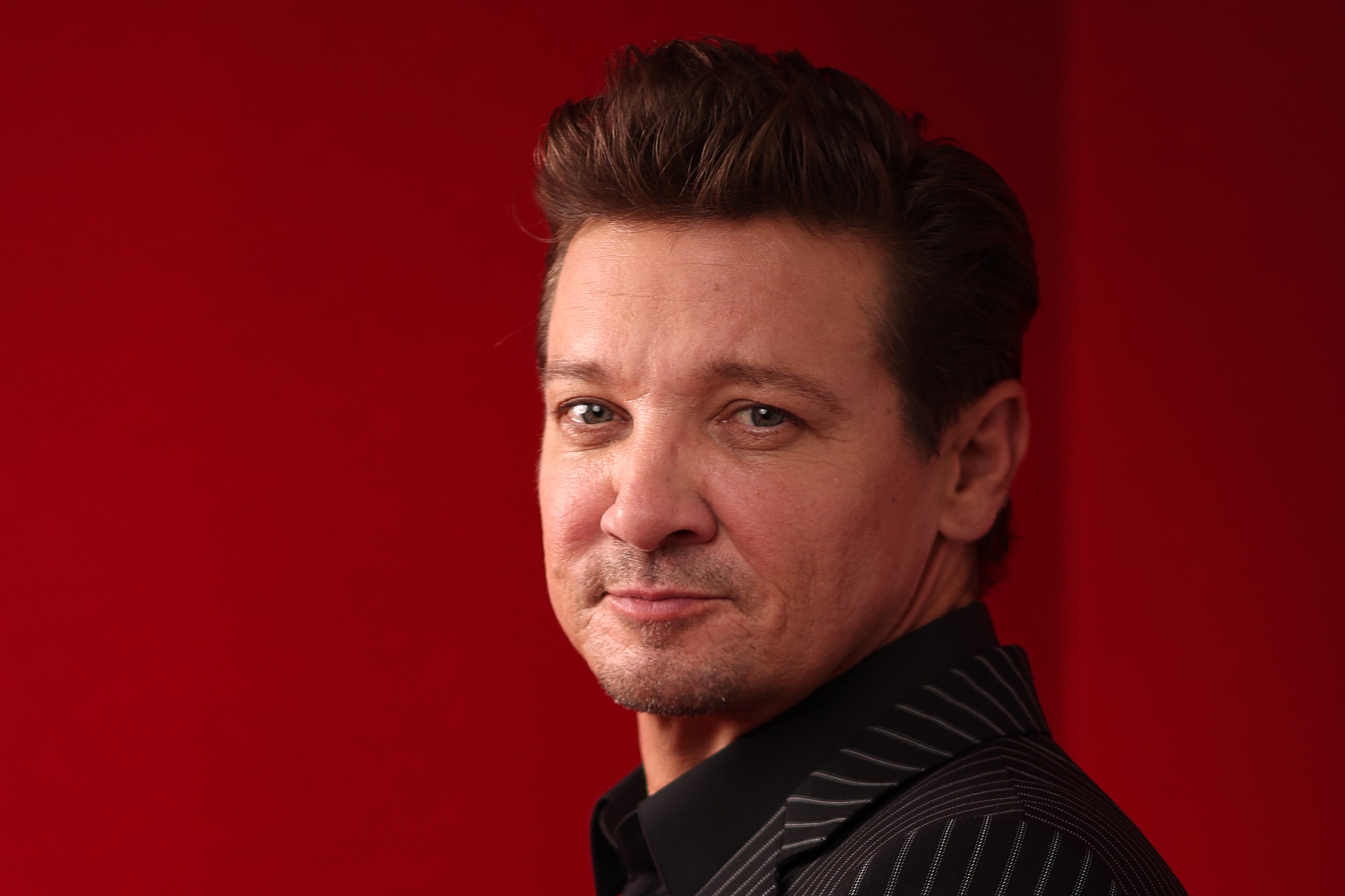 Jeremy Renner photographed at the Red Sea International Film Festival in Saudi Arabia in December 2024
