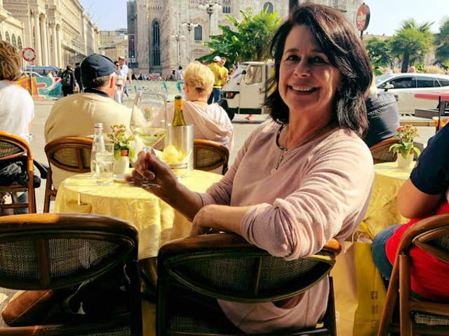 <p>Karen Carter was reportedly having an affair at the time she was stabbed to death in her driveway</p>