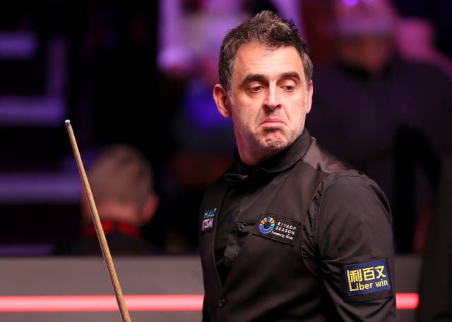 <p>Ronnie O'Sullivan hit two maximums in the semi-final victory over Chris Wakelin</p>