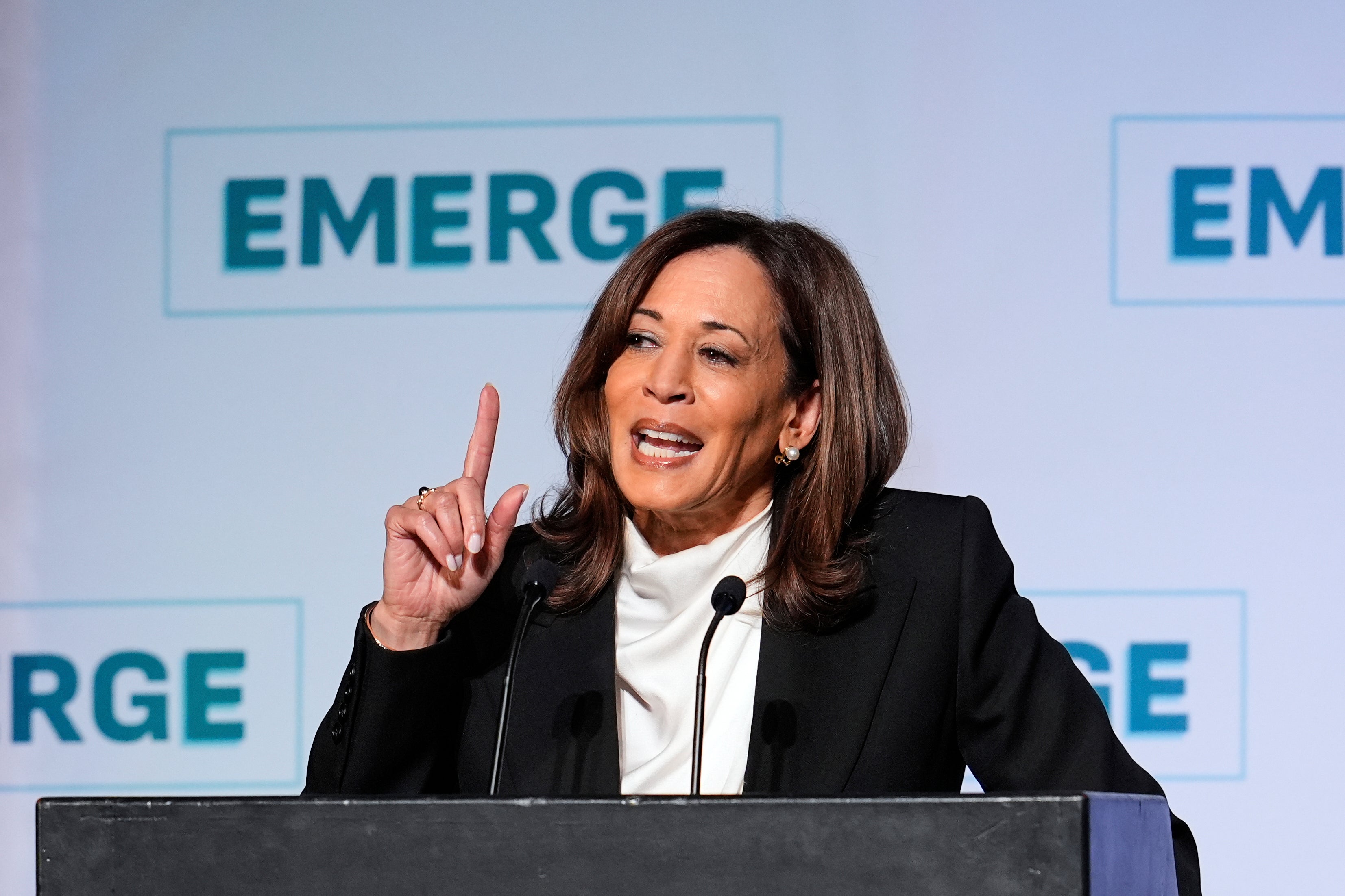 Former Vice President Kamala Harris attacked Donald Trump’s decision to deploy the National Guard