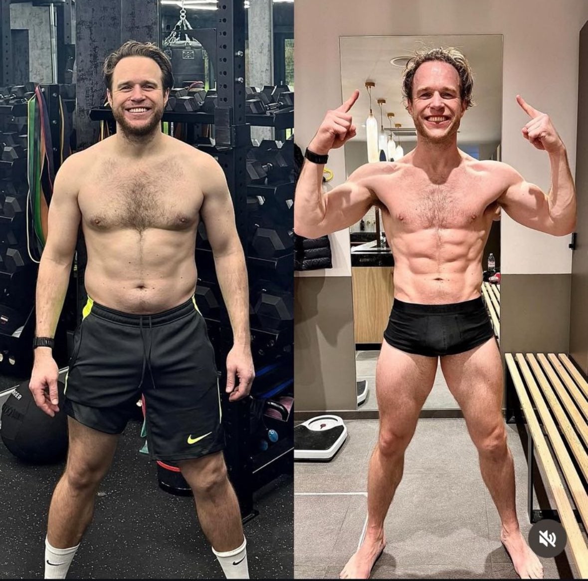 Post has sparked debate about fitness and attractiveness