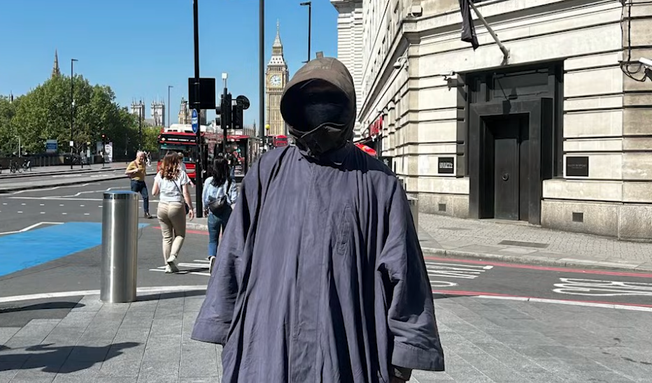 Chris Eubank Jr in disguise