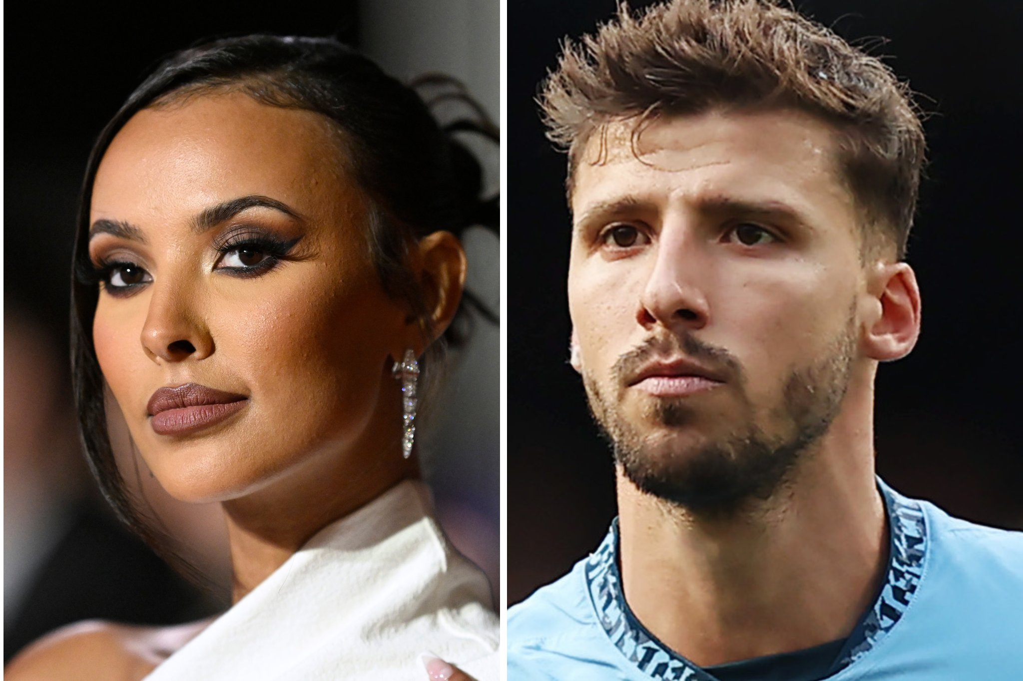 Maya Jama's romance with Man City defender Ruben Dias has been confirmed after months of speculation