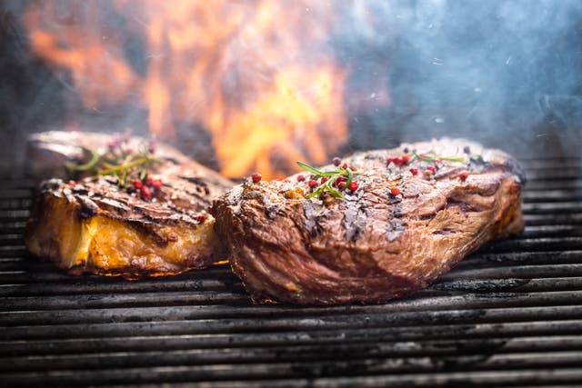 <p>The warmer weather is the perfect opportunity to dust off the barbecue and grill a juicy steak</p>