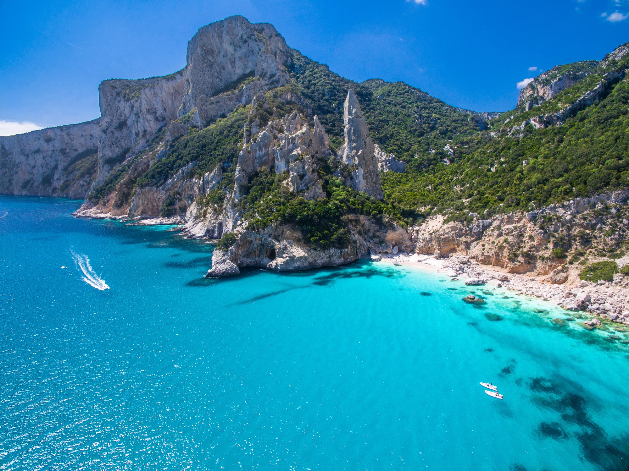 Cala Goloritze’s dramatic 143-metre limestone pinnacle helped it win top spot