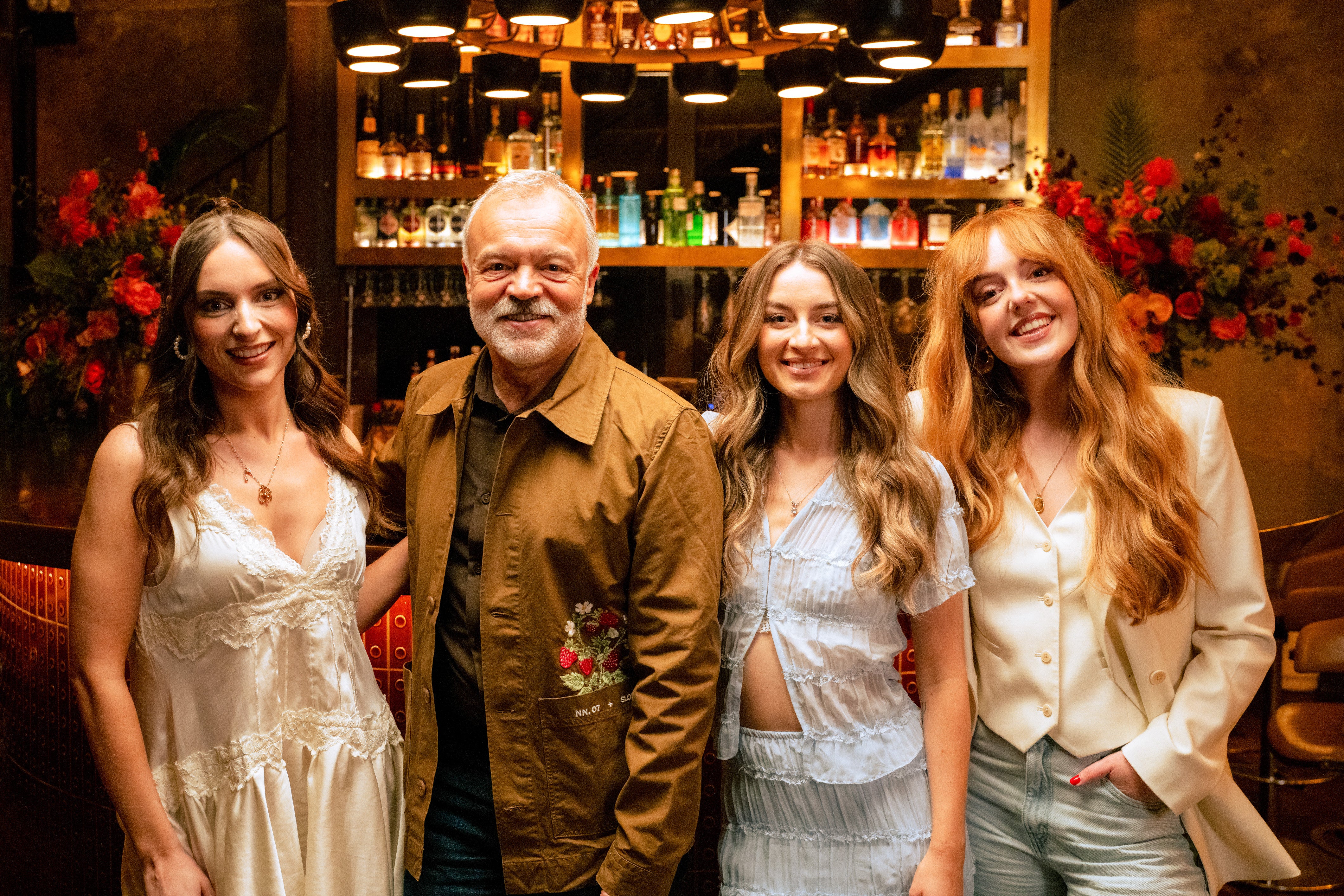 Graham Norton with Remember Monday, the UK’s Eurovision entry for this year.