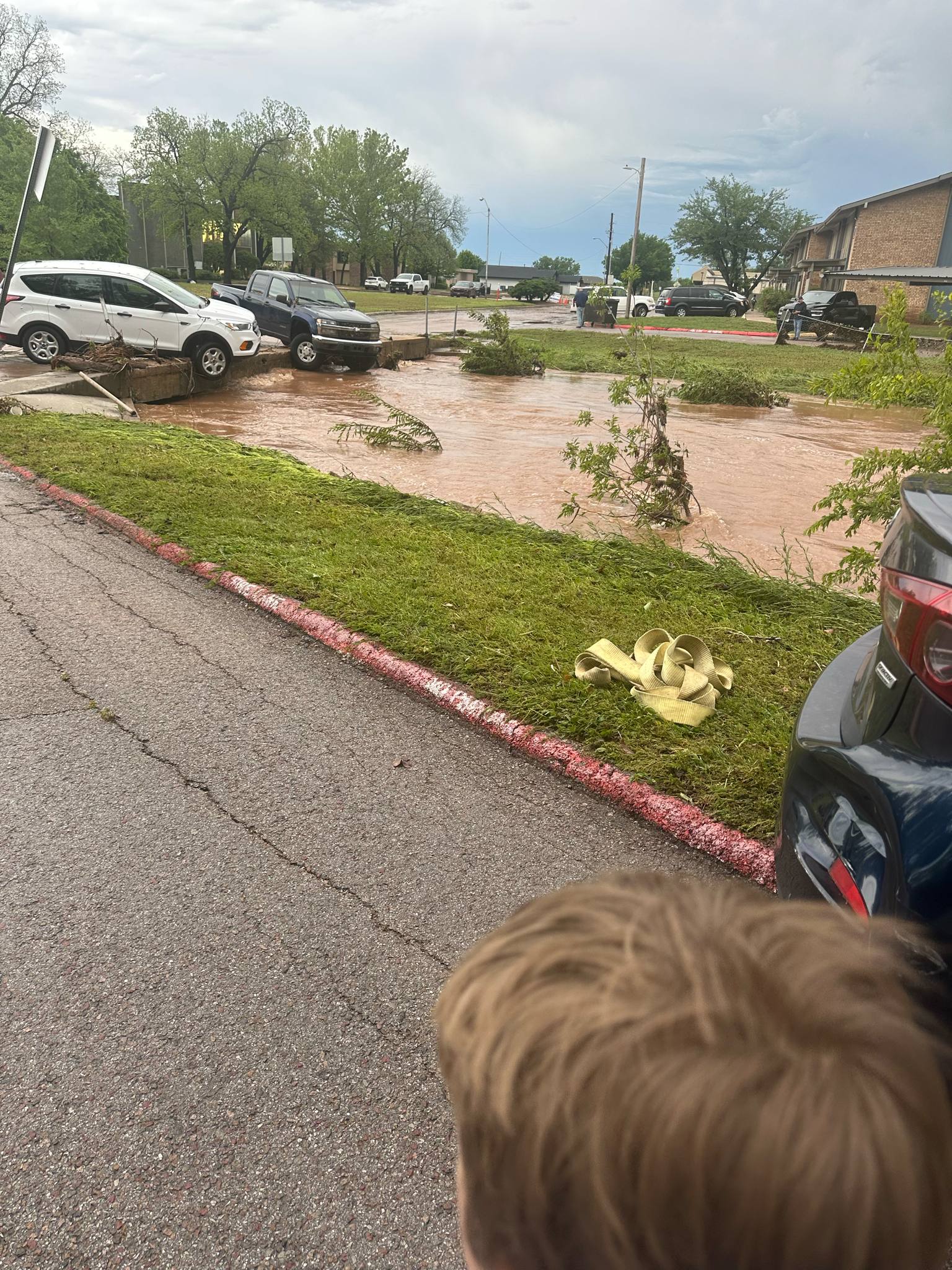 Goodman captured the devastating scenes in the city of Lawton, roughly 85 miles from Oklahoma City
