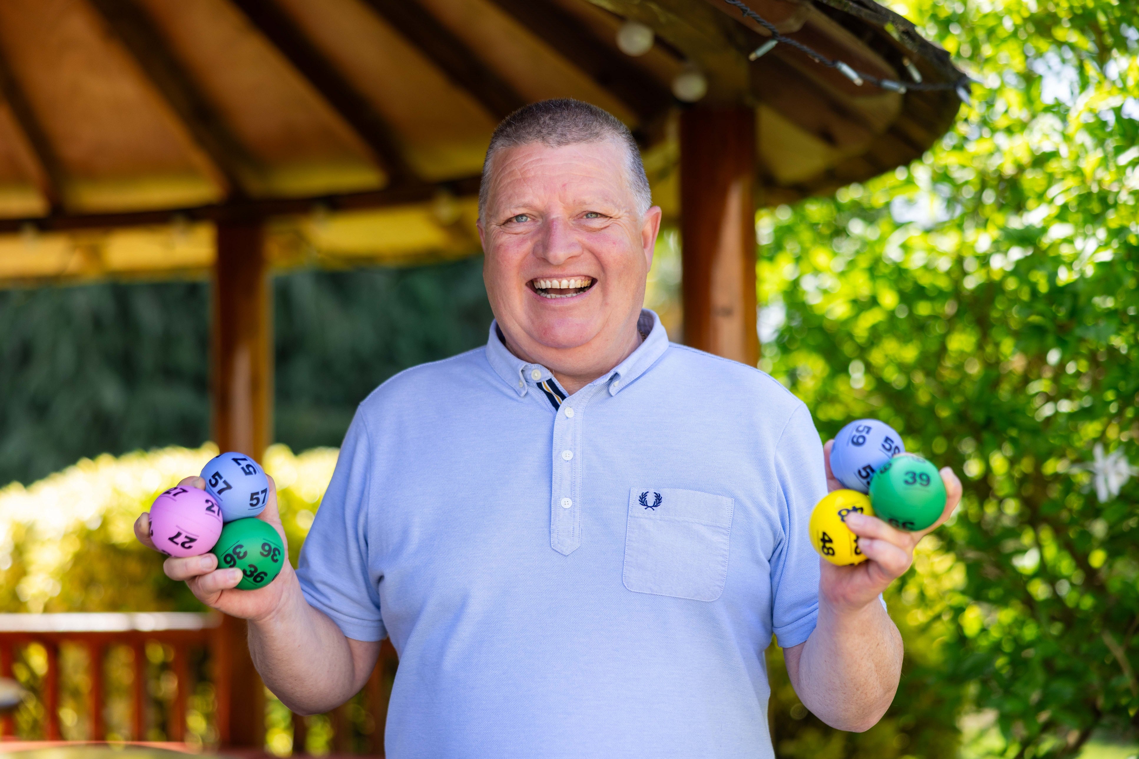(Lorry driver Gary MacDonald, 60, of Barking, east London, has won £5.2 million on the lottery. (National Lottery/ PA)