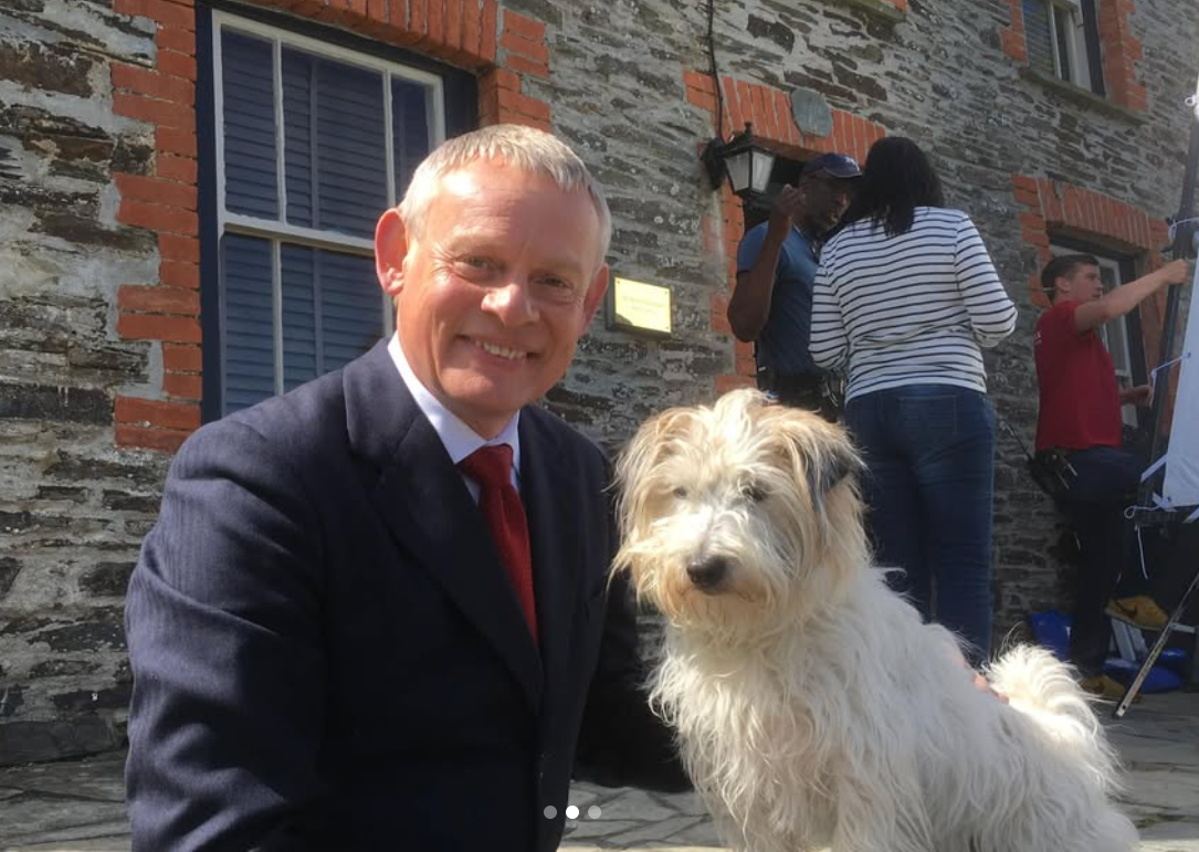Beloved dog who starred in Doc Martin dies, Martin Clunes announces Beloved dog who starred in Doc Martin dies, Martin Clunes announces