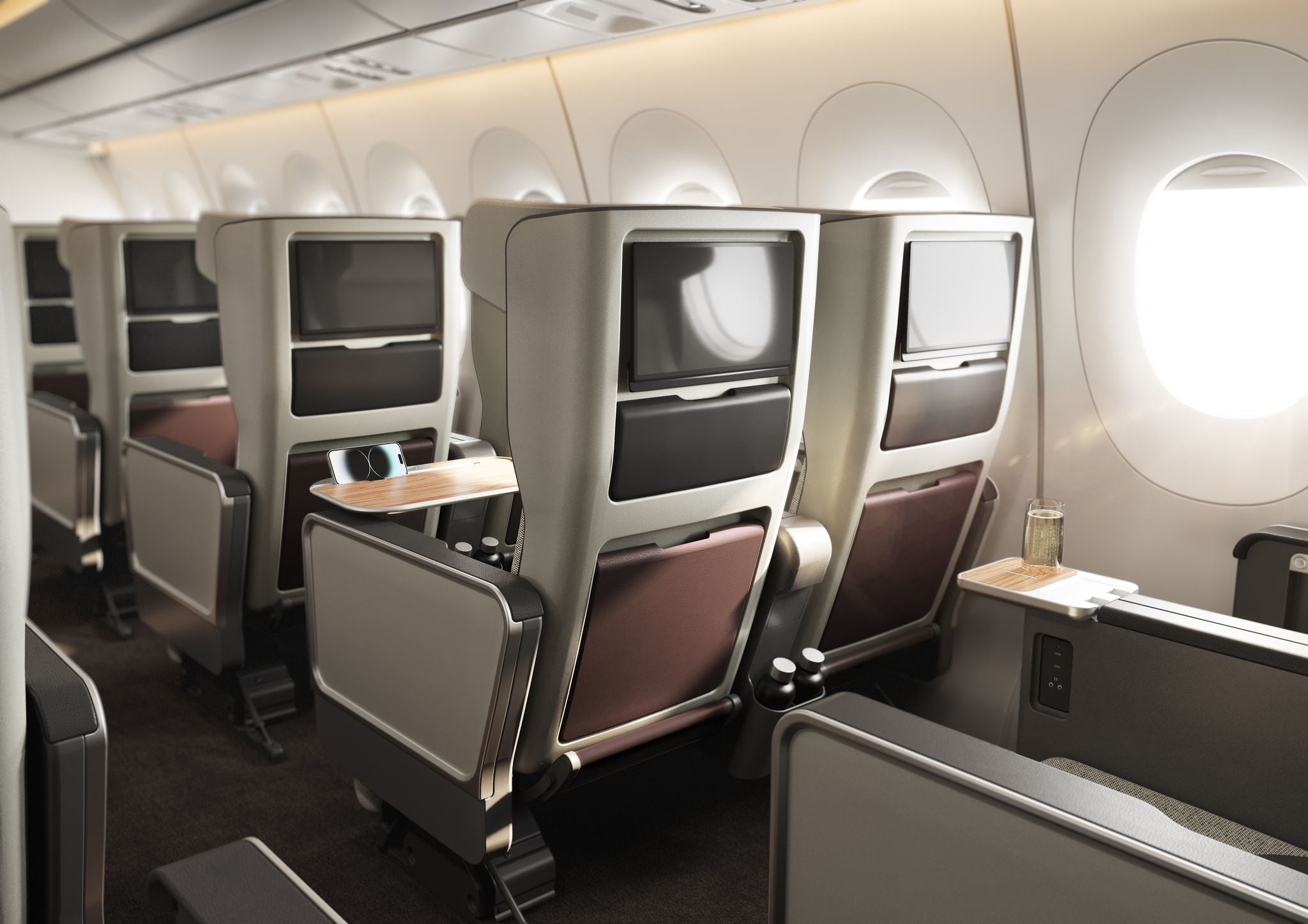 Qantas says that in the brand new premium economic cabin, 