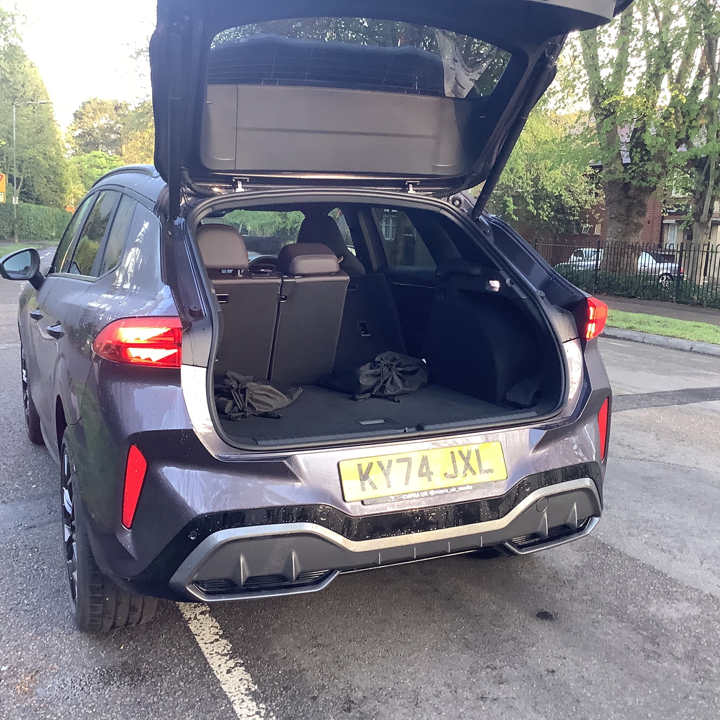 Plenty of room in the boot