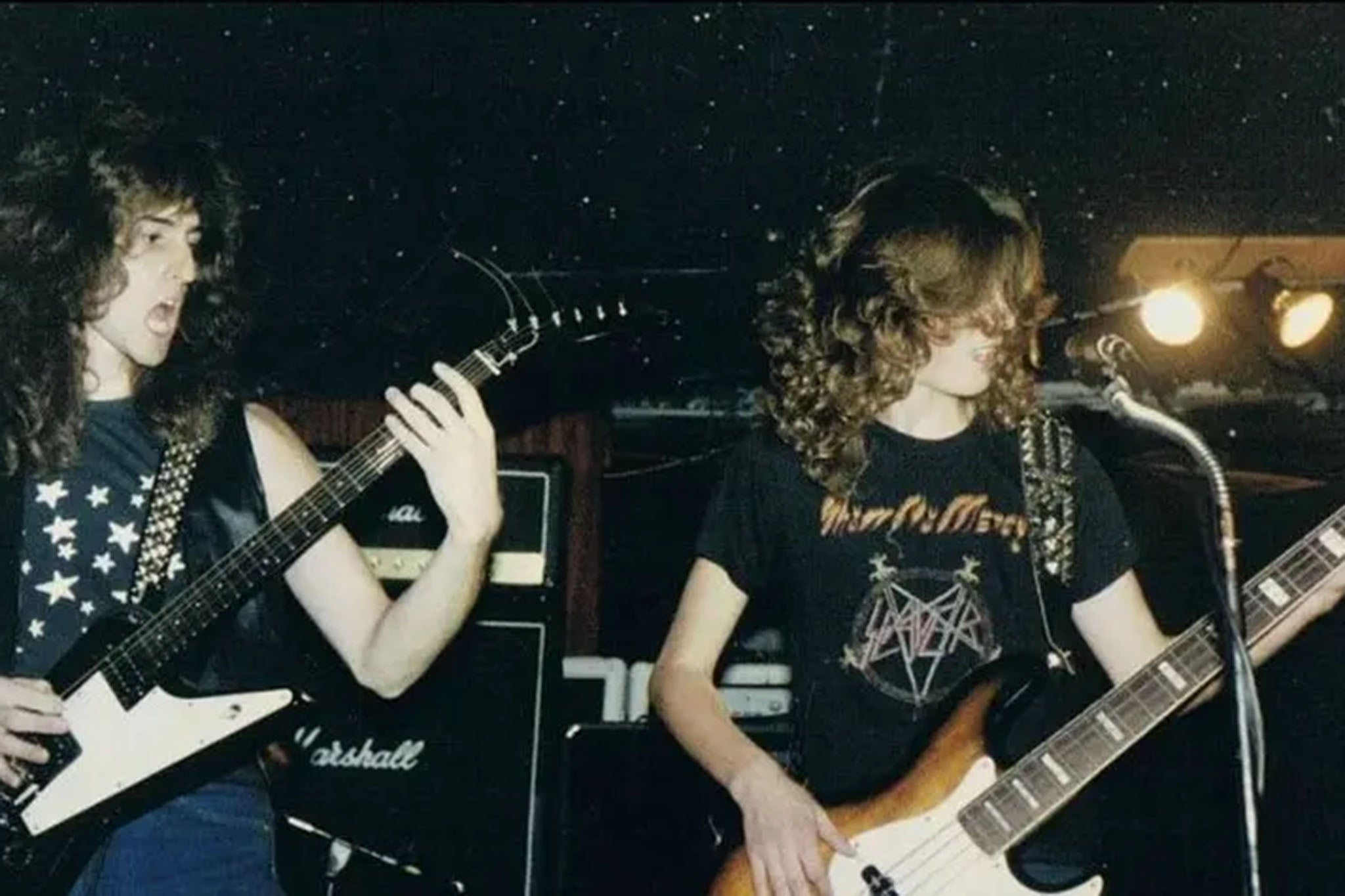 Tributes have been paid to Montana, performing here in his younger days with Possessed