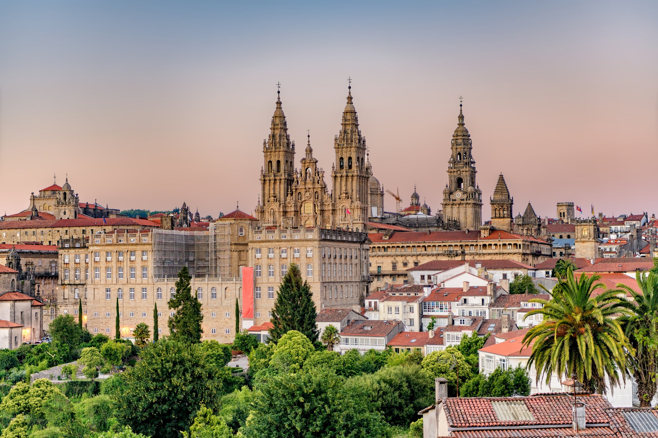Santiago de Compostela is the capital of northwest Spain’s Galicia region