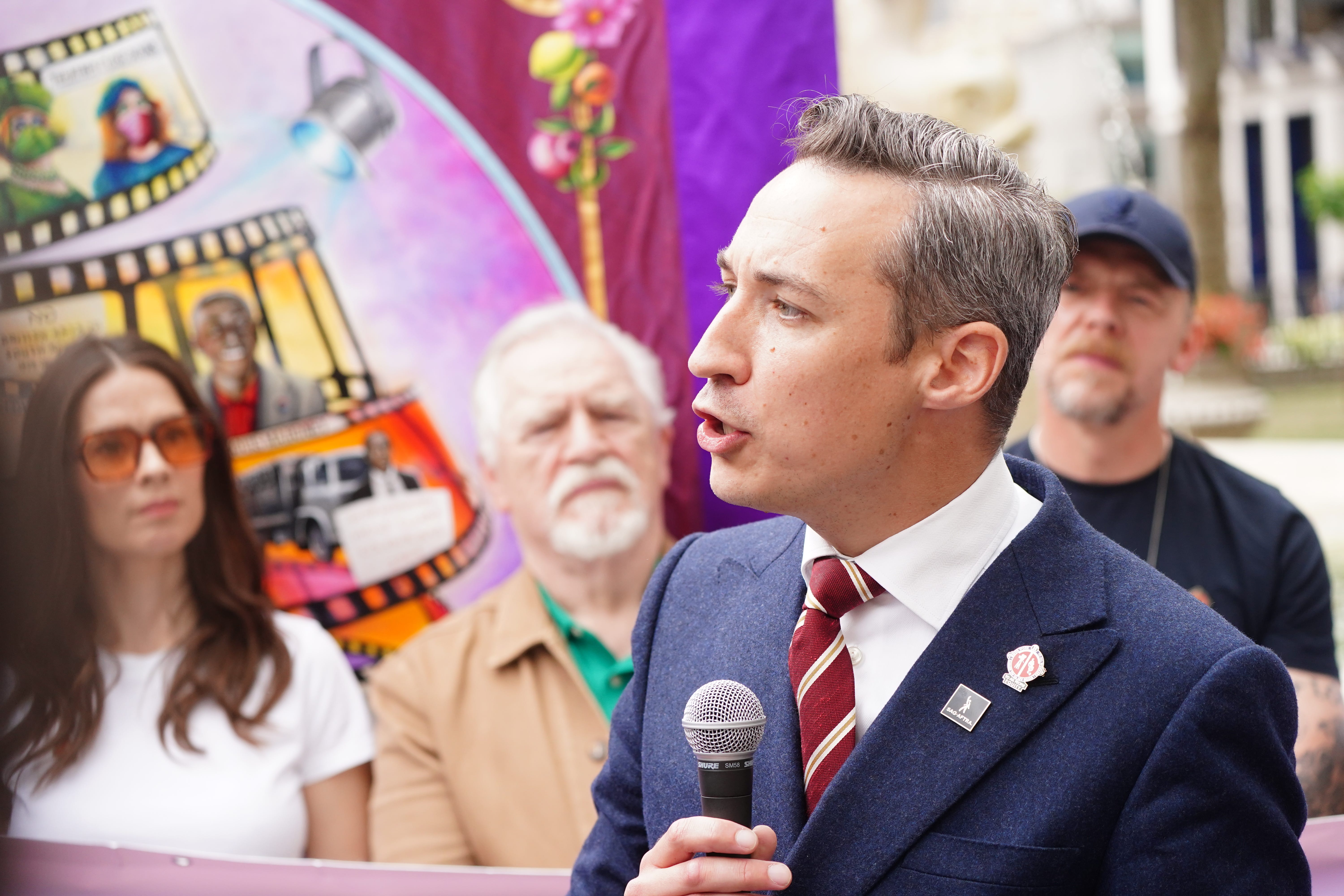 Paul W Fleming has been re-elected as secretary general of the Equity trade union (Ian West/PA)