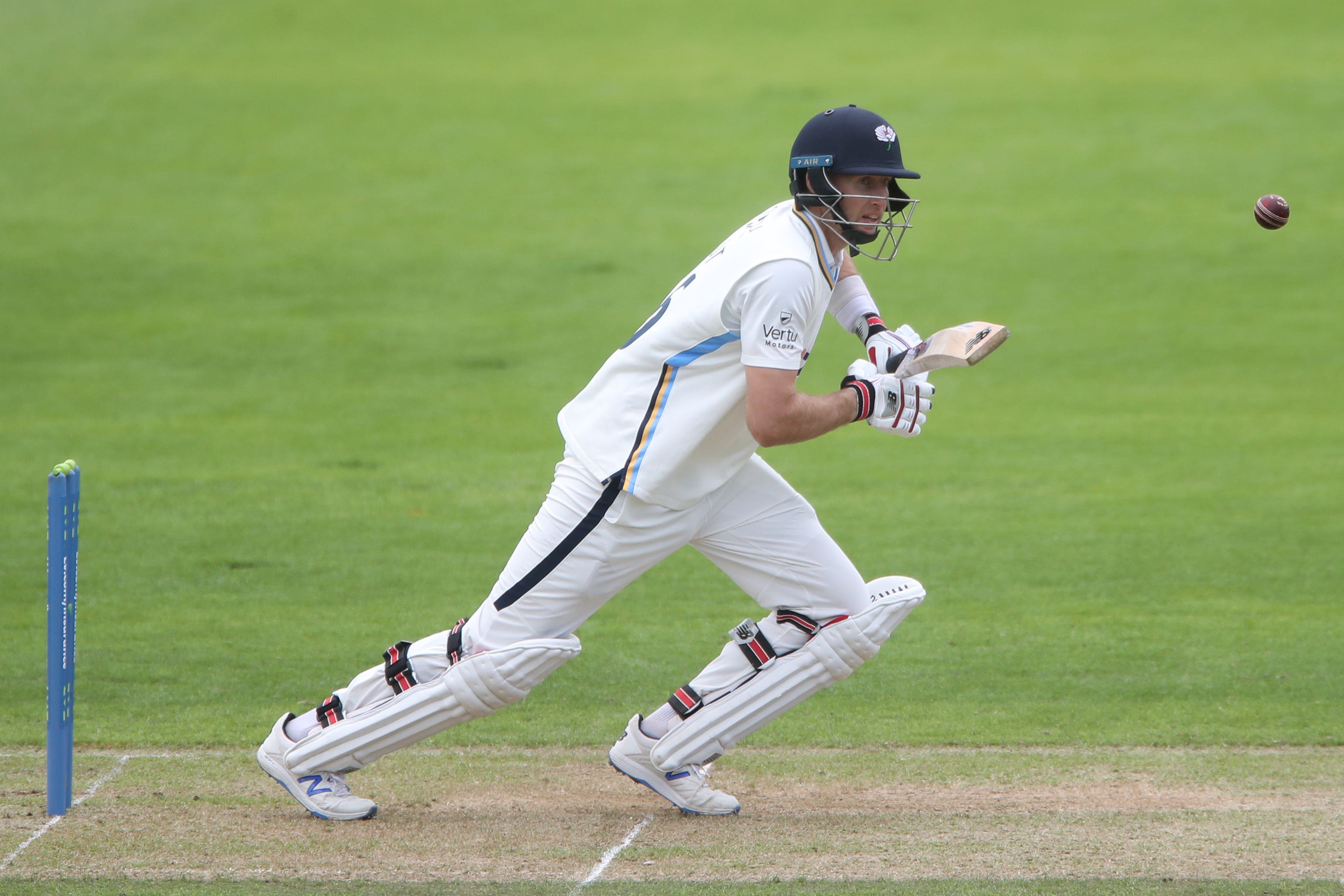 Yorkshire batter Joe Root was dismissed for one against Warwickshire (Nick Potts/PA)