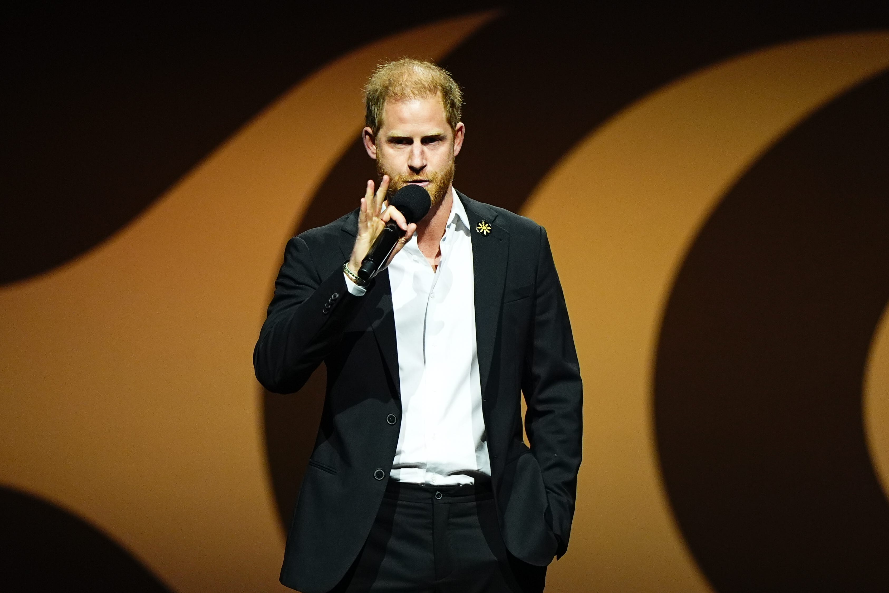The Duke of Sussex said he did not ‘want history to repeat itself’ (Aaron Chown/PA)