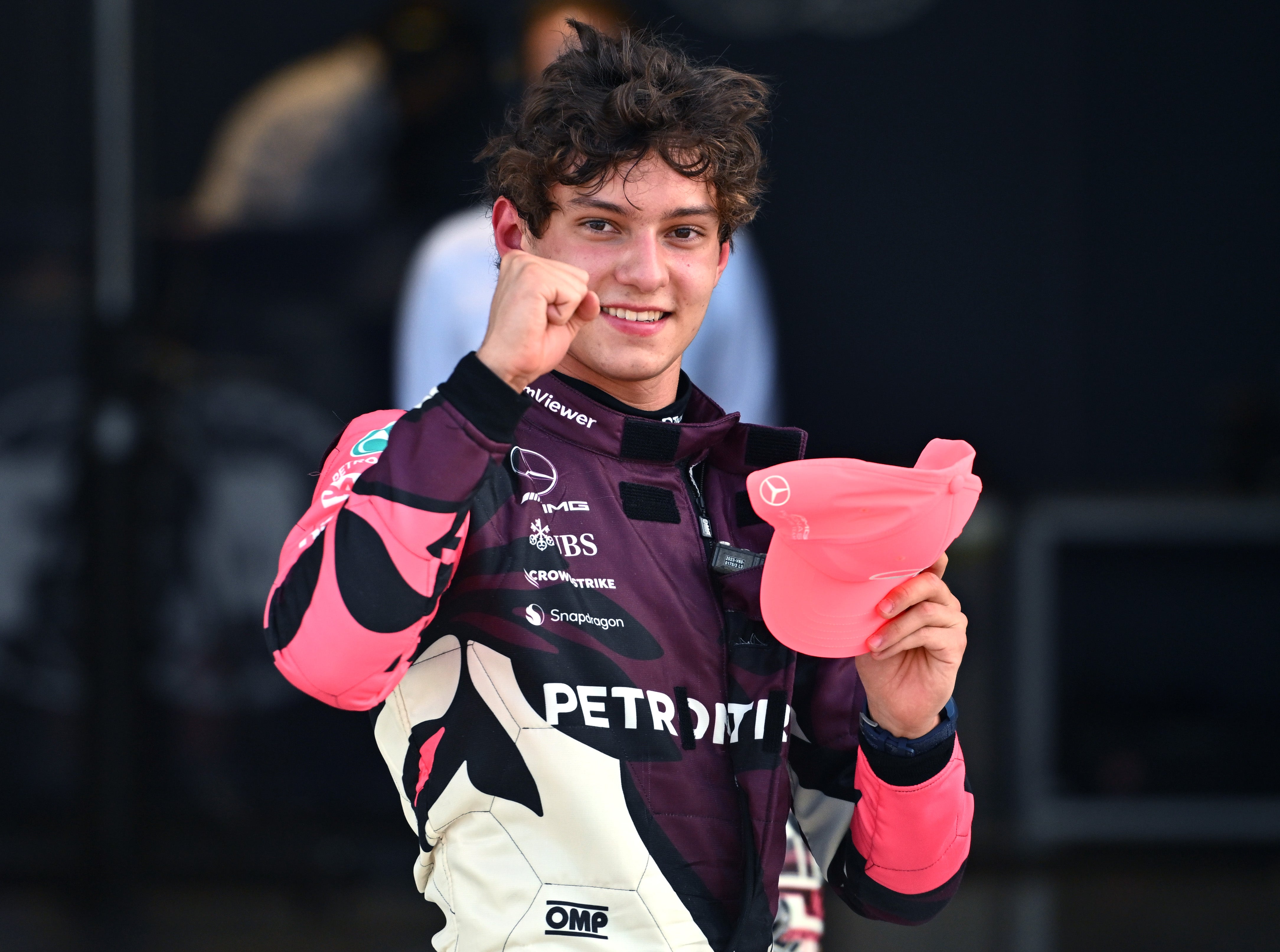 Kimi Antonelli claimed his first pole position in F1