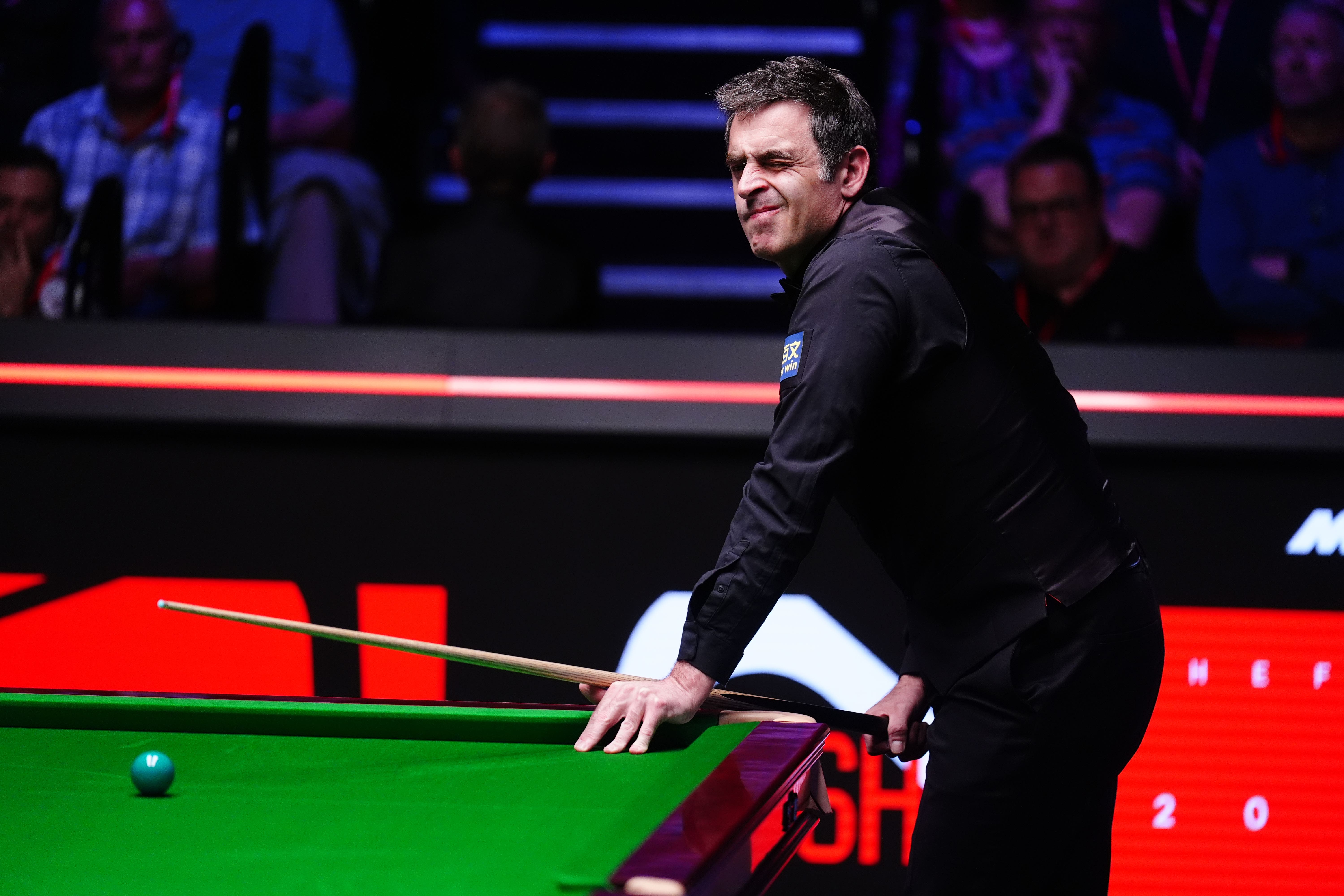 <p>Ronnie O’Sullivan crashed out with a session to spare</p>