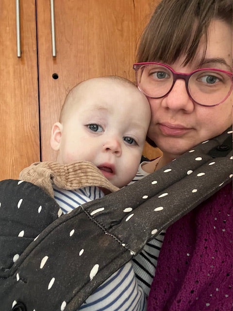 Daisy Crawford was travelling from Bristol to Belfast on 27 April when she ran into an issue with her bag of breast milk at the gate