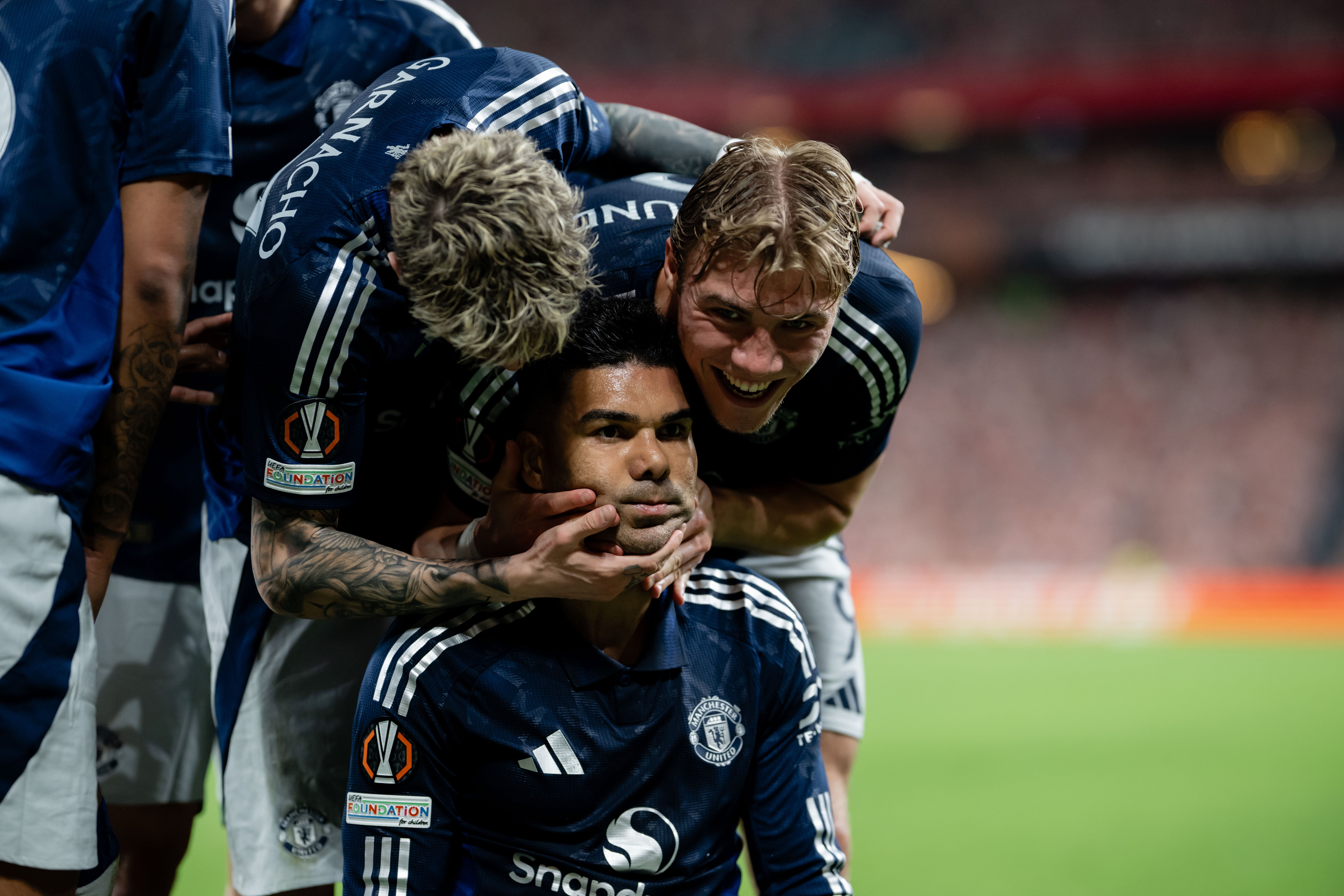 United take a significant lead into the home second leg