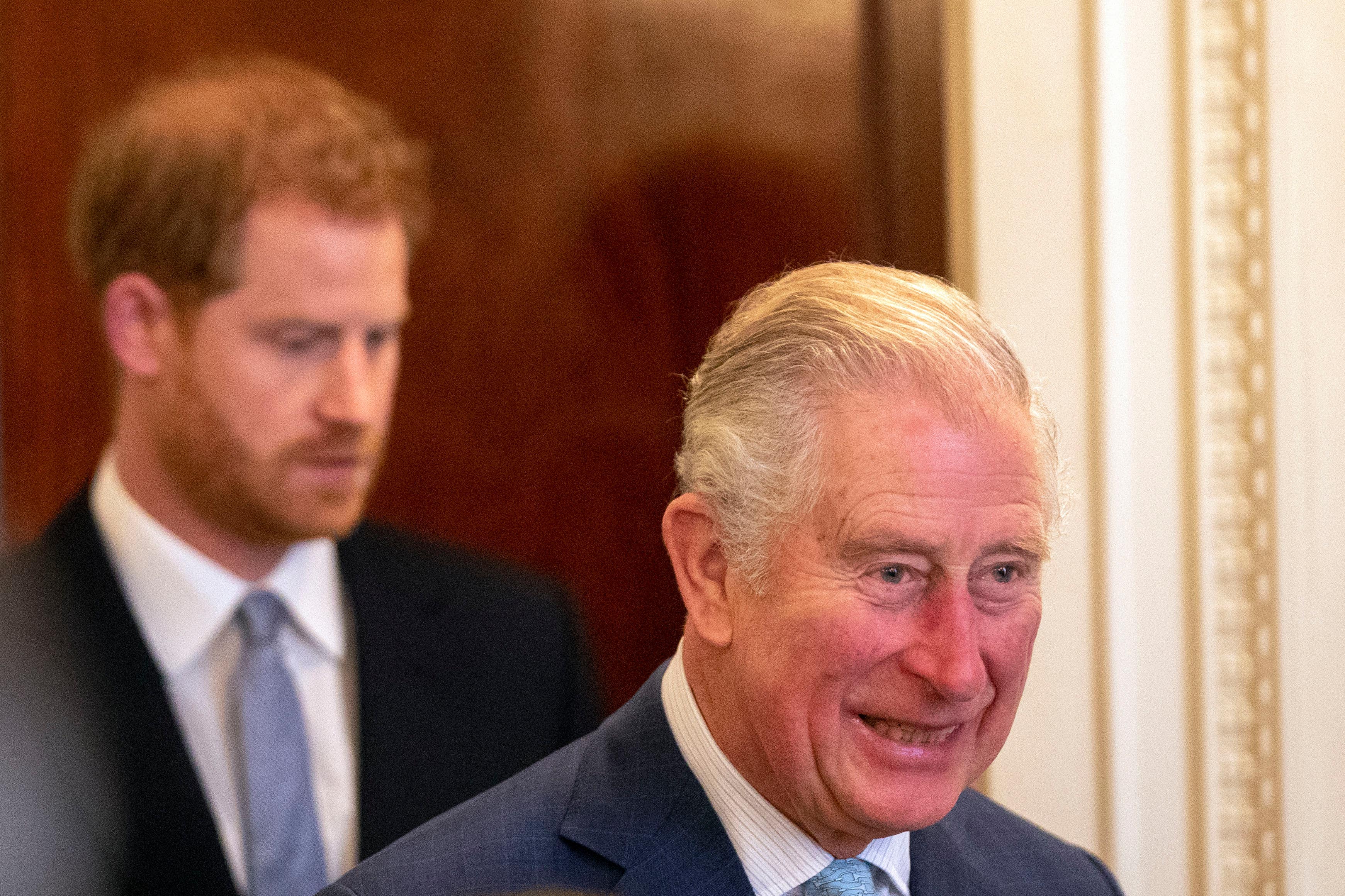 The King and the Duke of Sussex are not on speaking terms, Harry has claimed (Steve Parsons/PA)