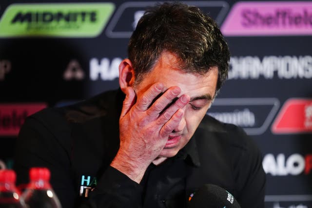 <p>Ronnie O’Sullivan exited at the semi-final stage</p>