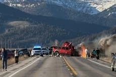 All six tourists killed in fiery Yellowstone crash named by police