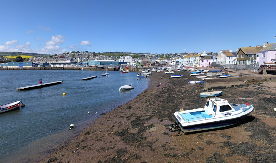 A teenager was attacked on Back Beach in Teignmouth, Devon,