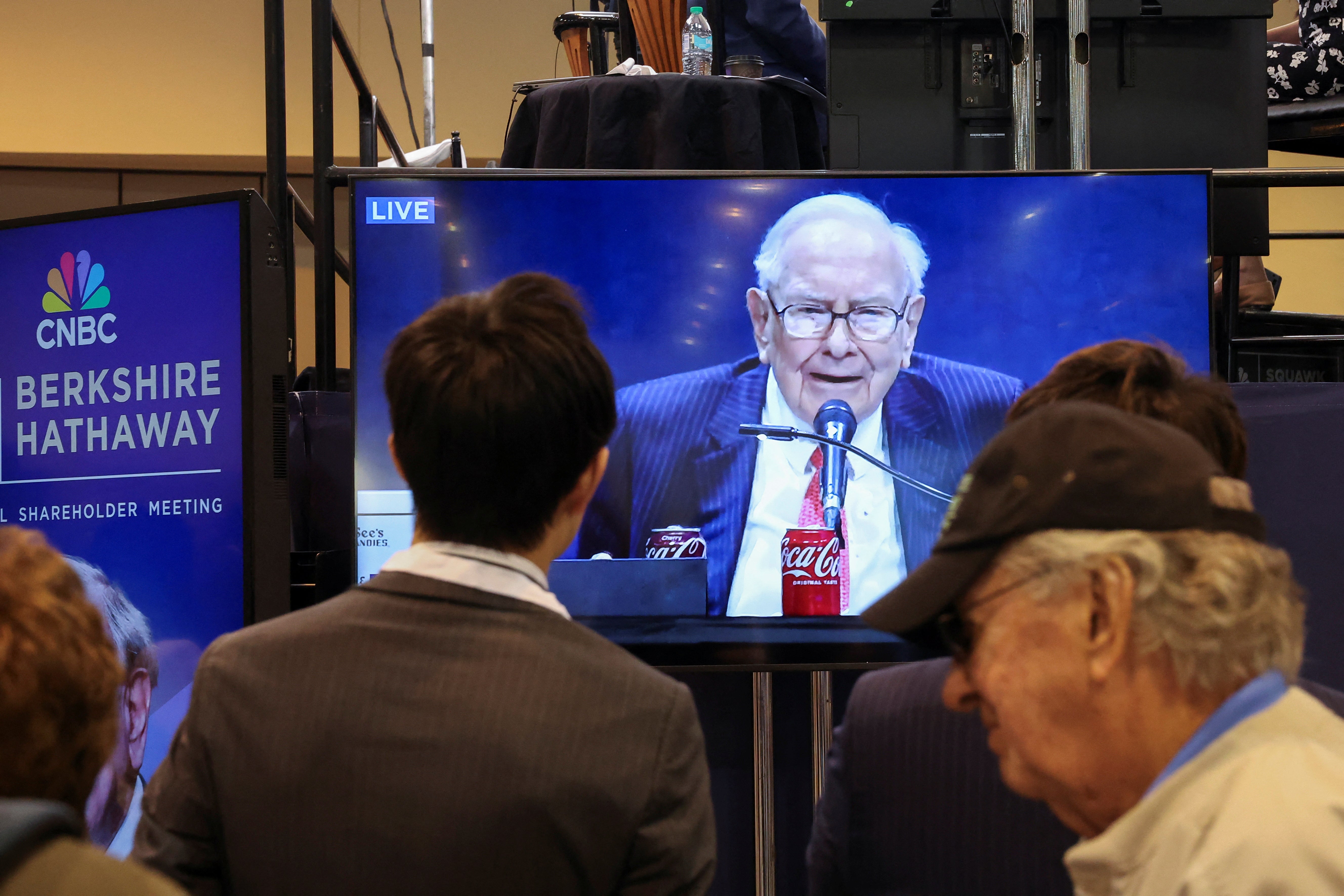 Warren Buffett has warned that trade should not be ‘used as a weapon’ and that tariffs could be seen as an ‘act of war.’ The billionaire investor made the remarks at his company’s annual investor conference on Saturday