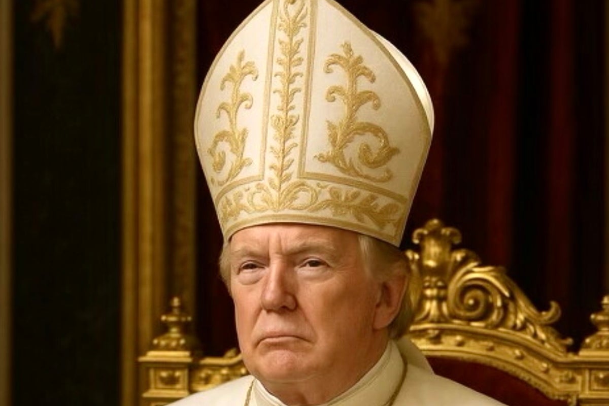 ‘Clown’ Donald Trump slammed for AI-generated pope post ‘Clown’ Donald Trump slammed for AI-generated pope post