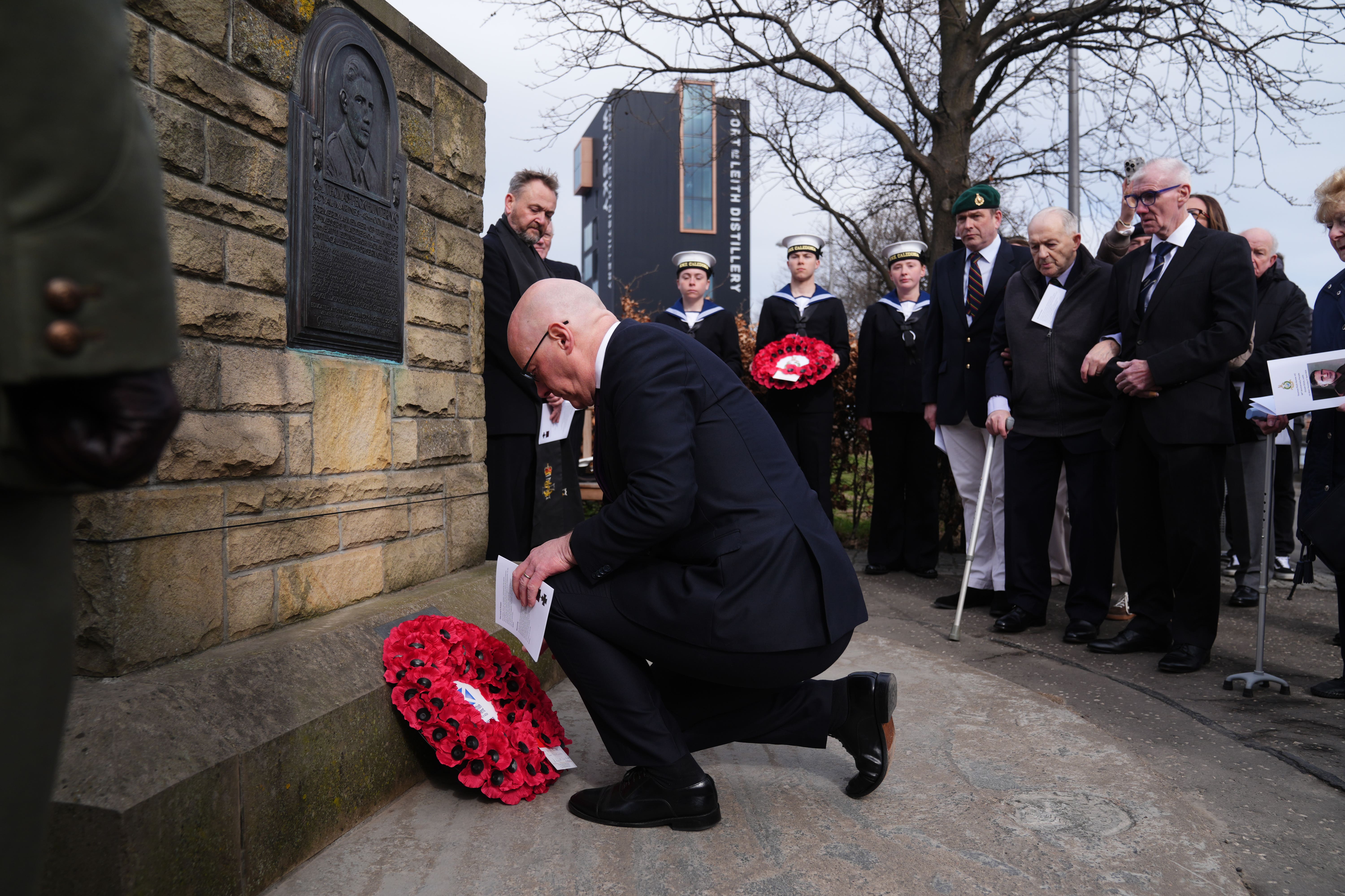 First Minister John Swinney will take part in commemorations to mark the 80th anniversary of VE Day this week (Andrew Milligan/PA)