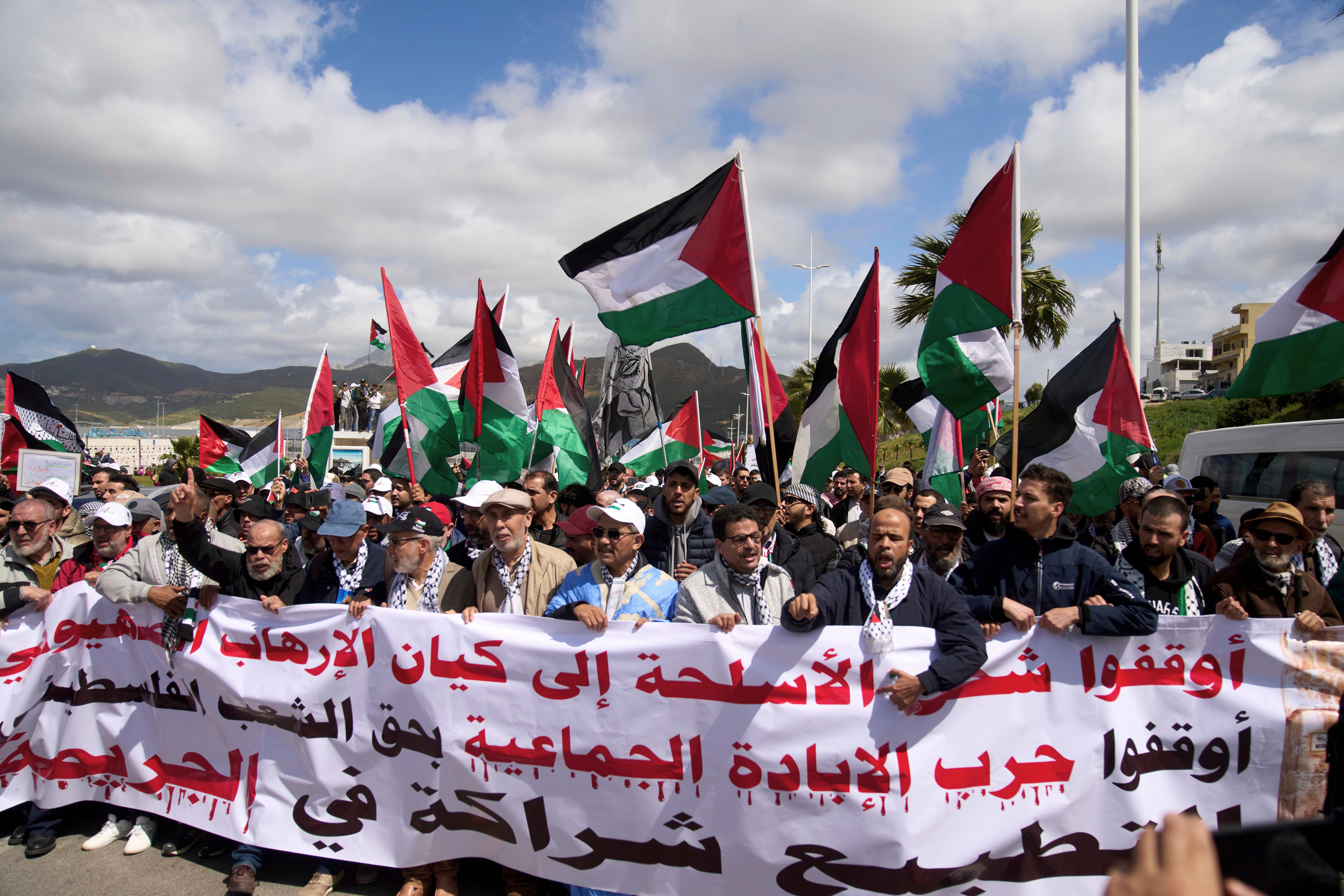 Morocco Israel Palestinians