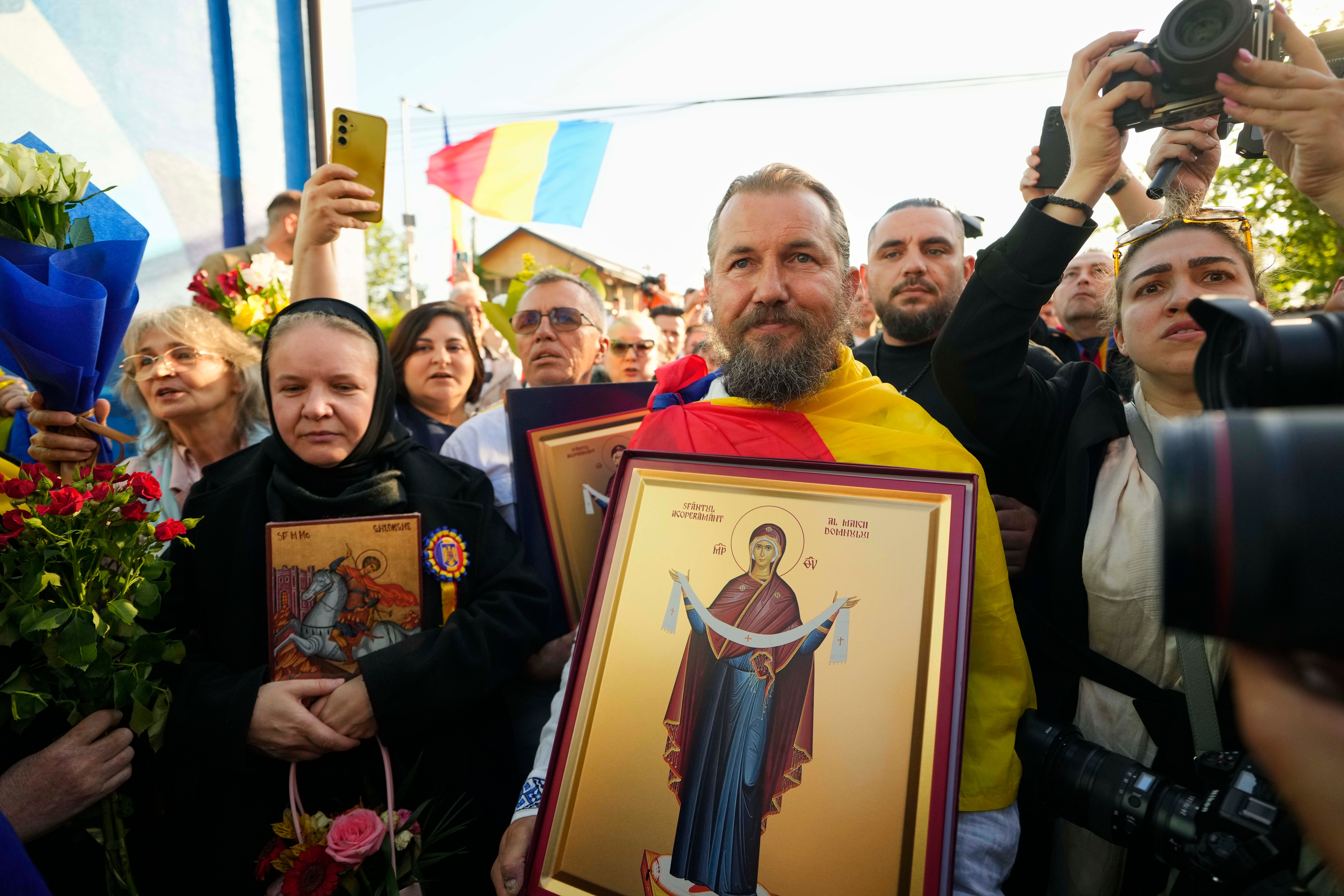 APTOPIX Romania Election