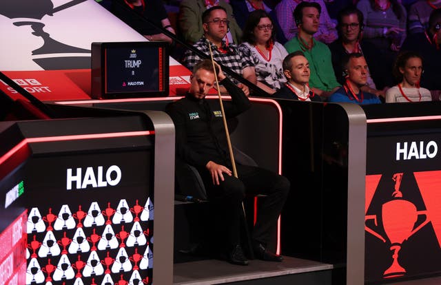 <p>Judd Trump was beaten by Mark Williams in the semi-finals of the World Snooker Championship</p>