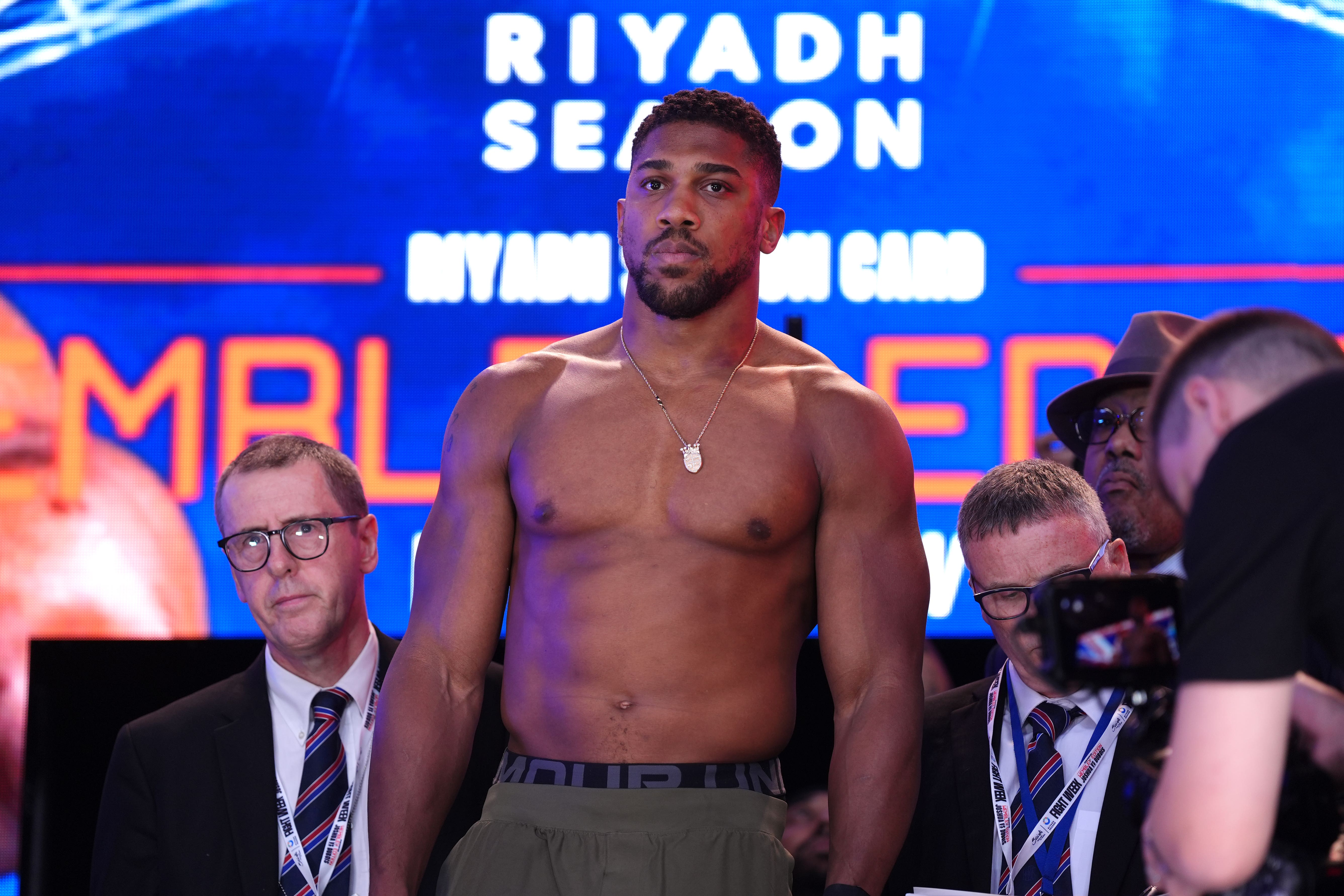 Anthony Joshua will undergo elbow surgery this month