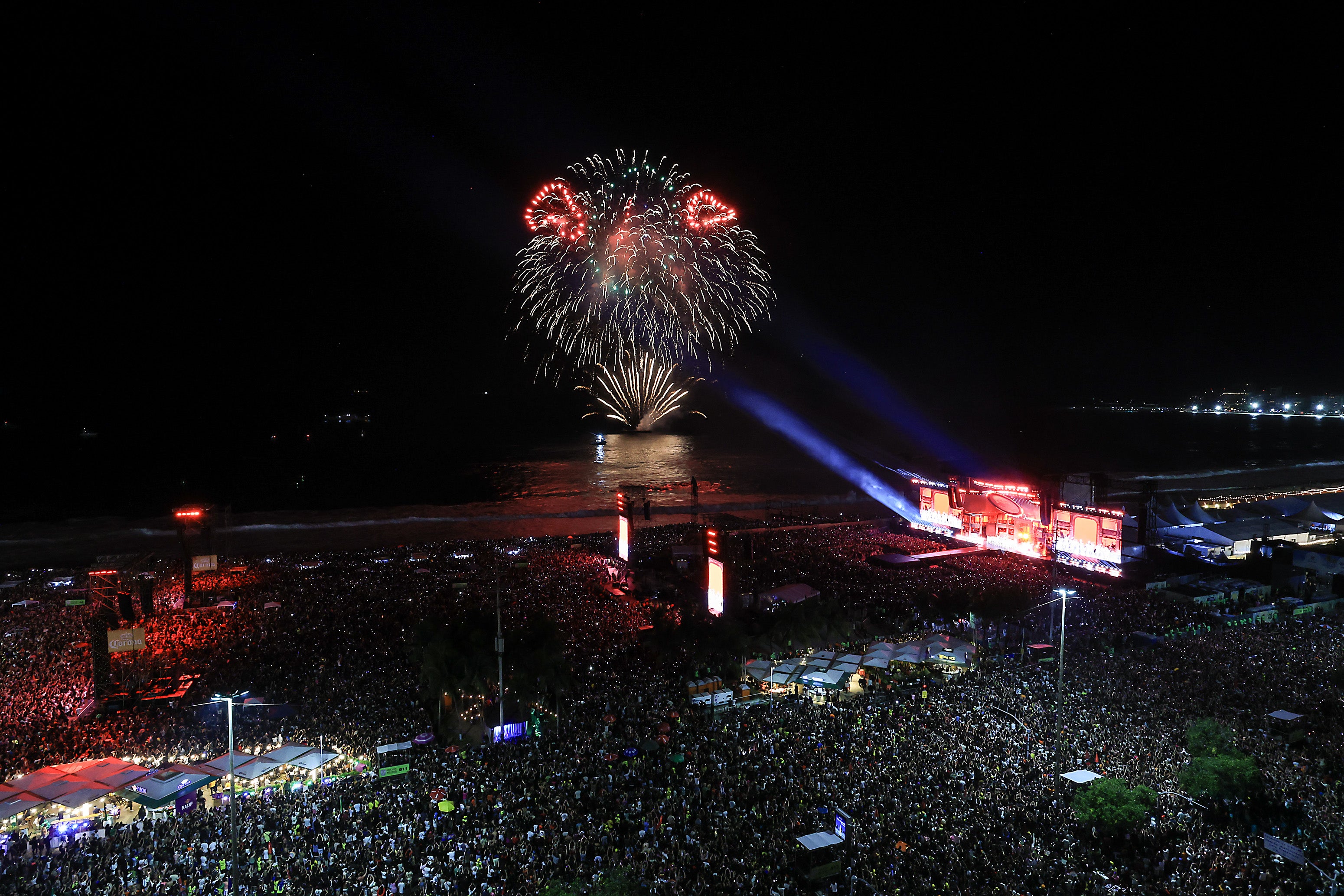 More than two million people flocked to Copacabana beach for Lady Gaga’s show