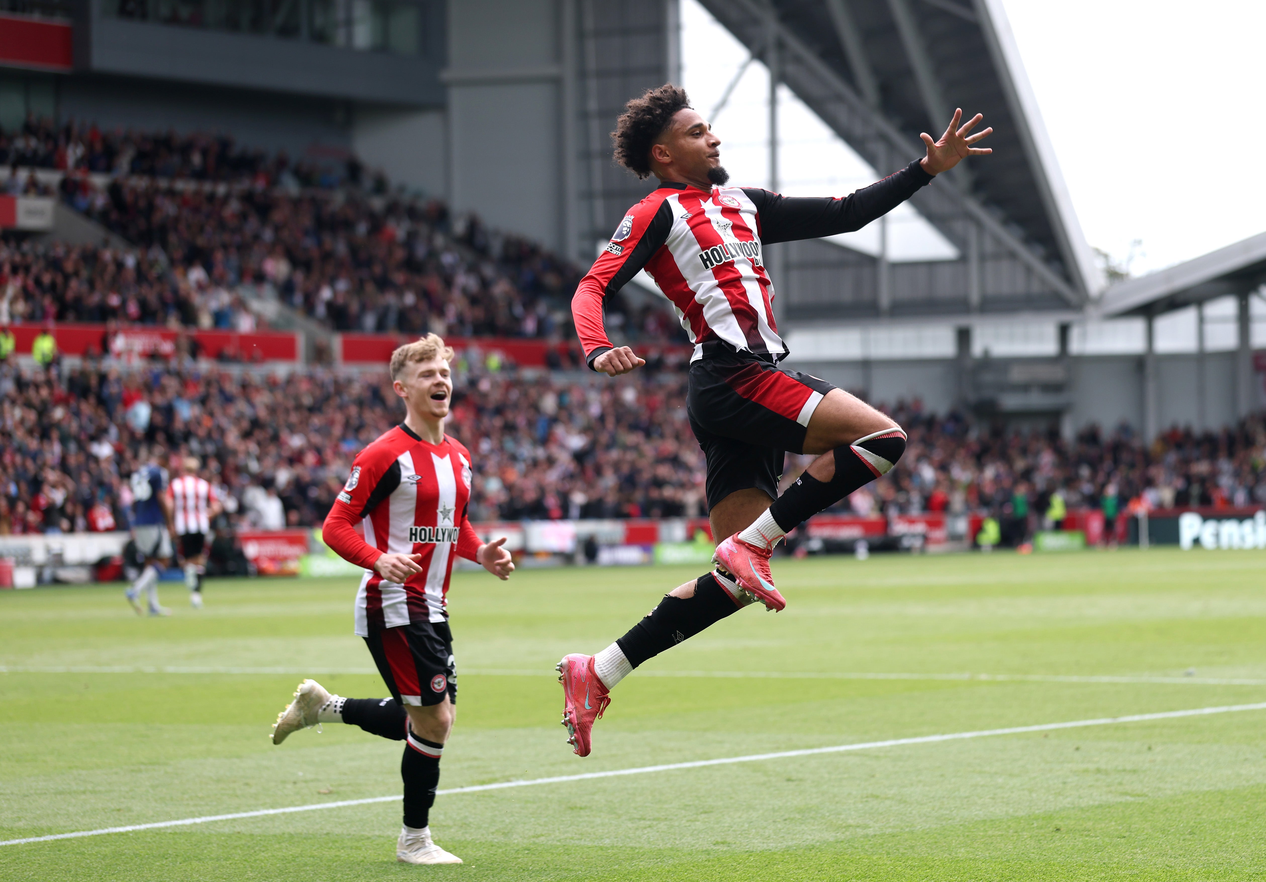 Brentford climbed into the top half