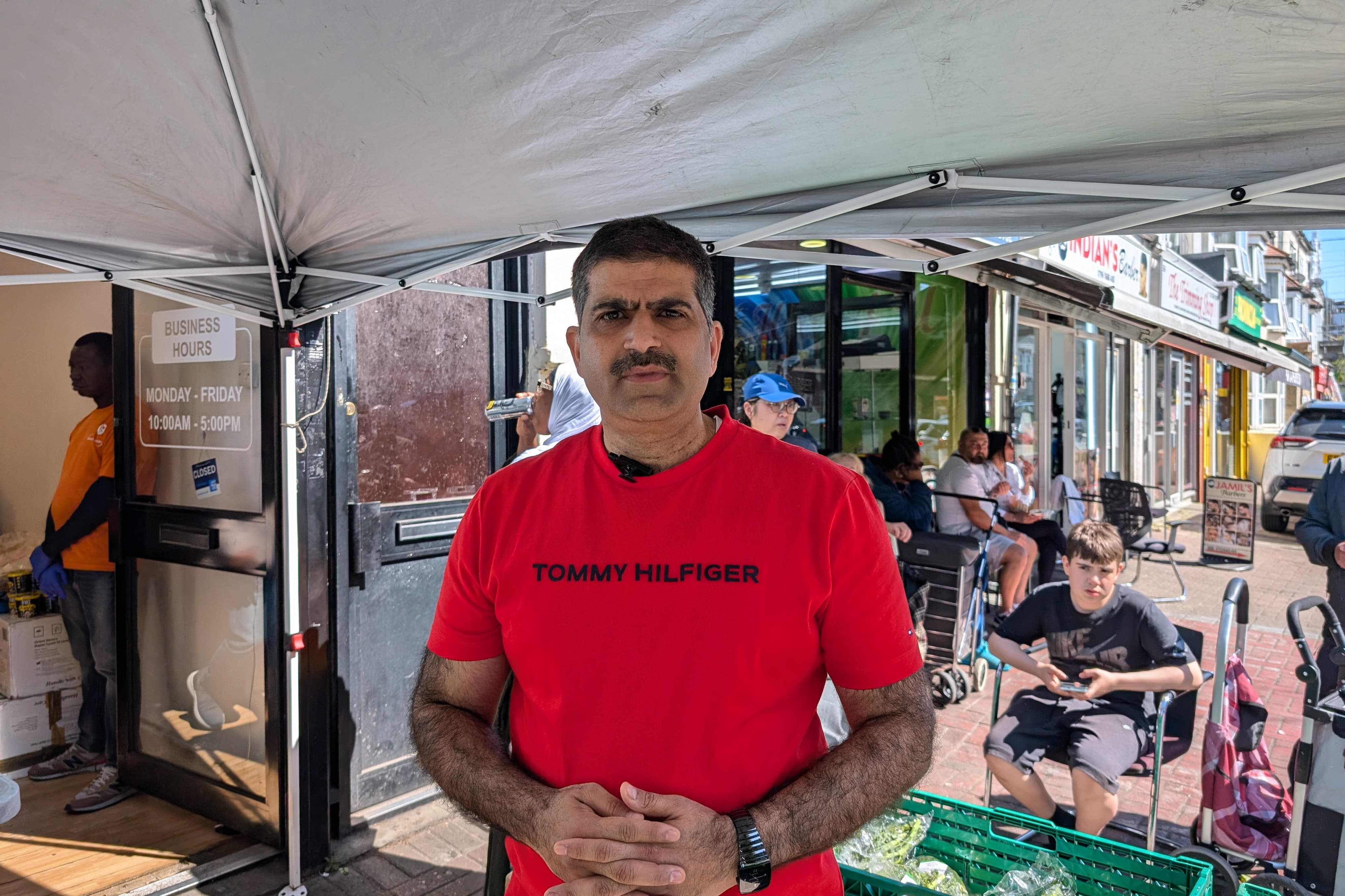 Adil Iqbal Malik, a British Pakistani lawyer living in East Ham, London (Lynn Rusk/PA)