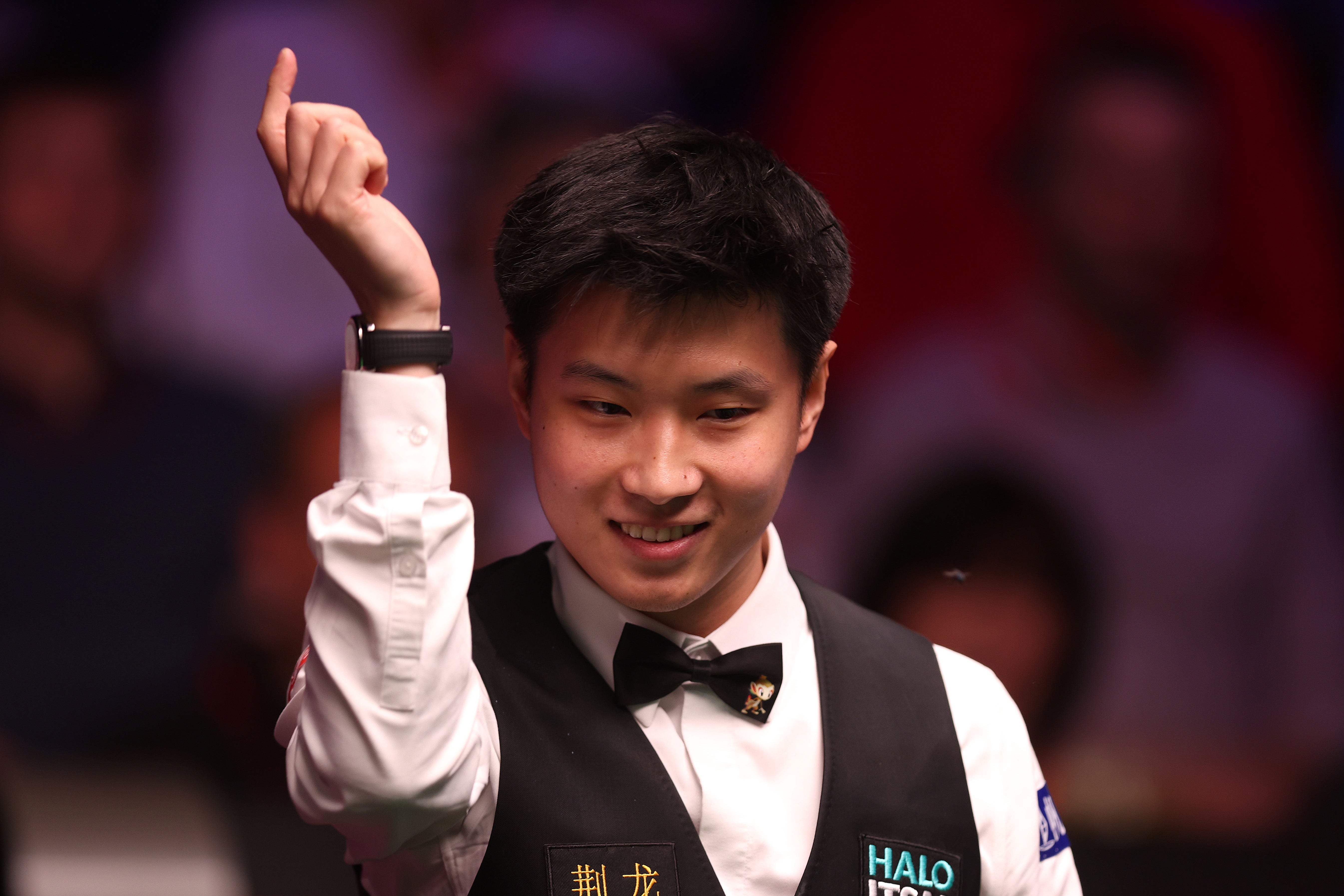 Zhao prořízl swathe přes pole na mistrovství světa